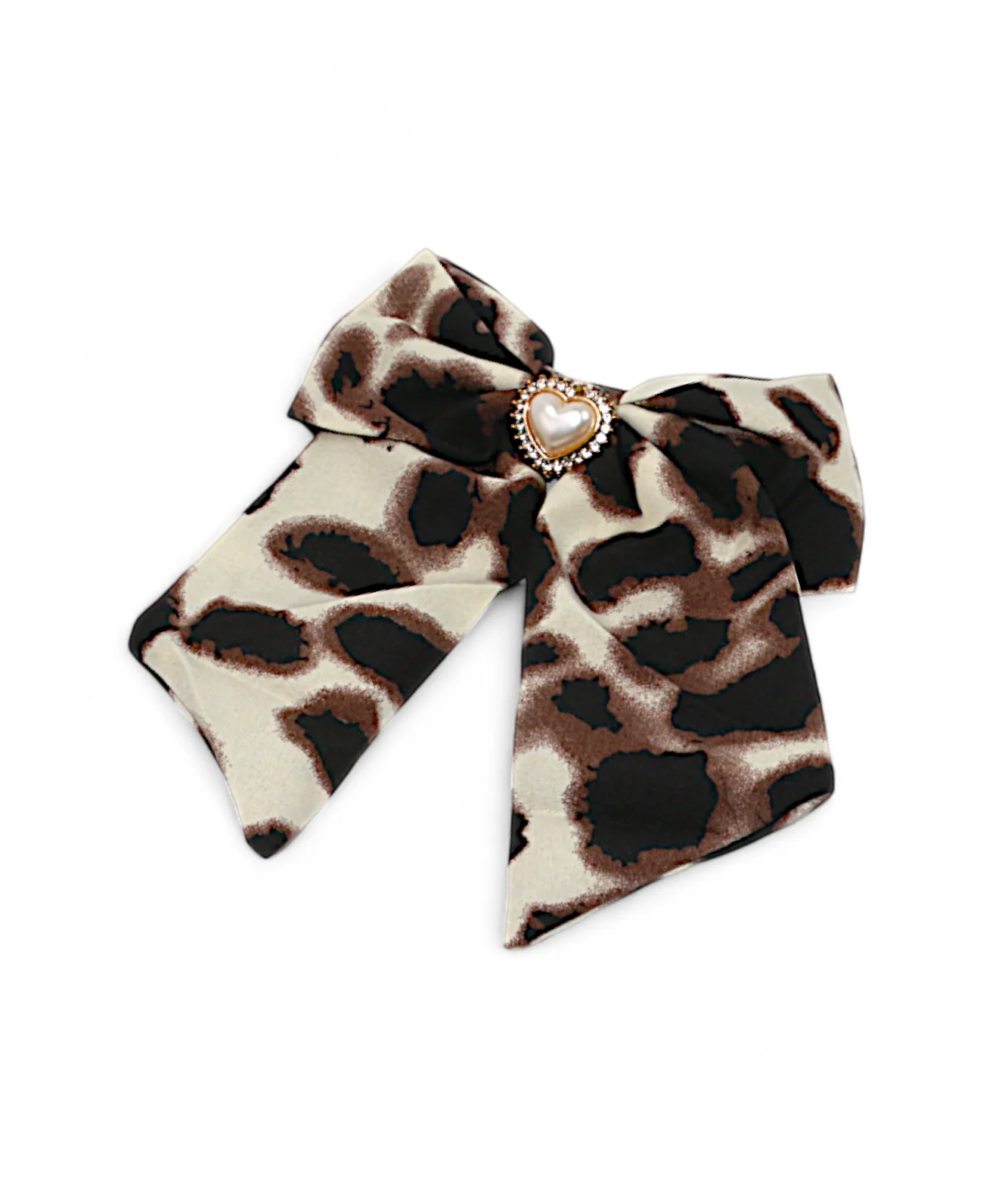 hair pin mix color bow tie printed