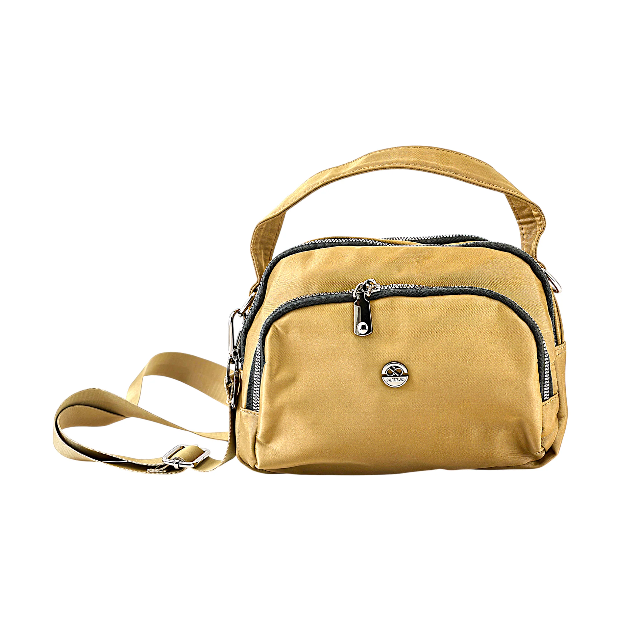 hand bag with strap tan brown china 5267