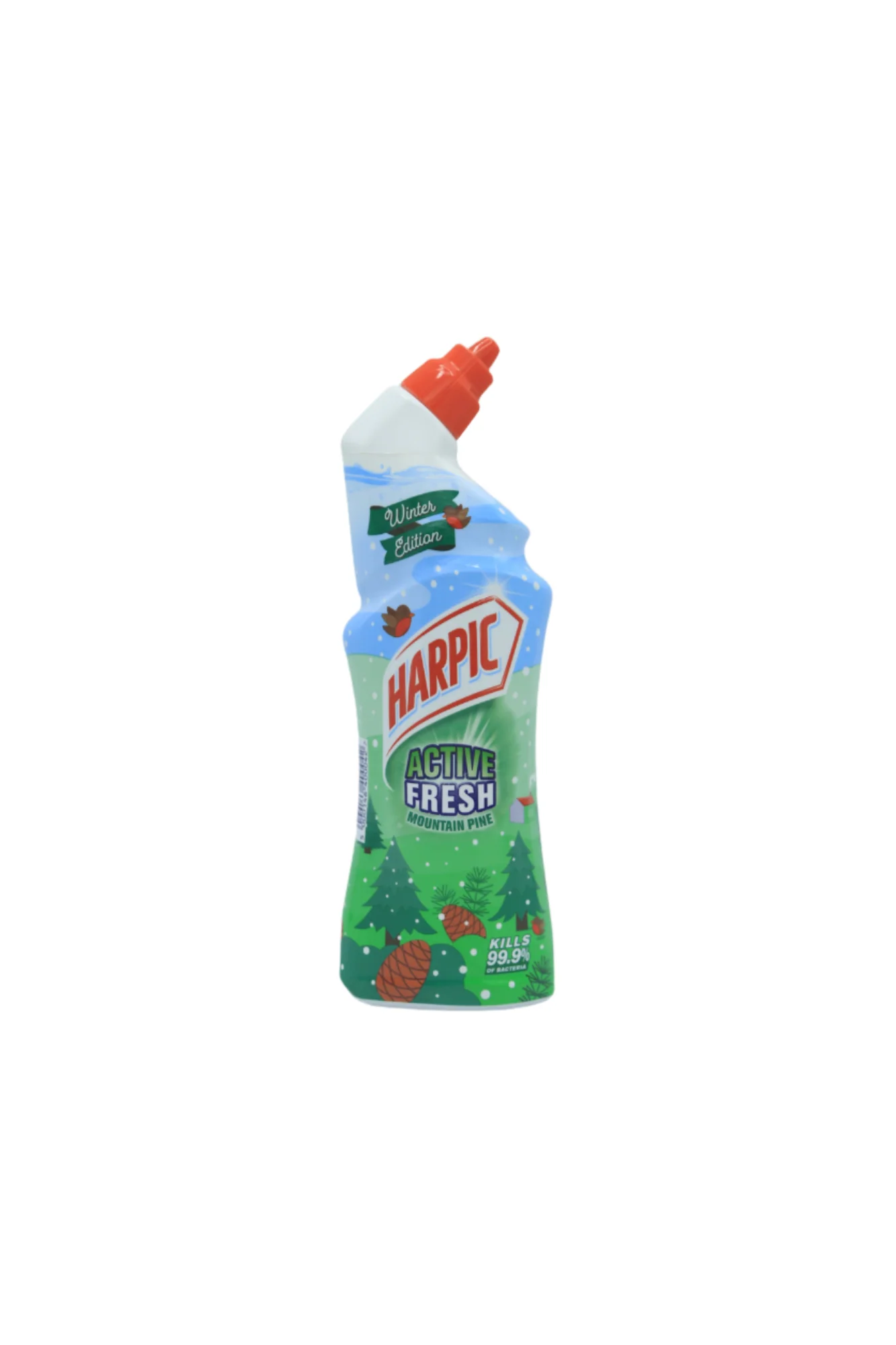 harpic toilet cleaning gel active fresh mountain pine 750ml