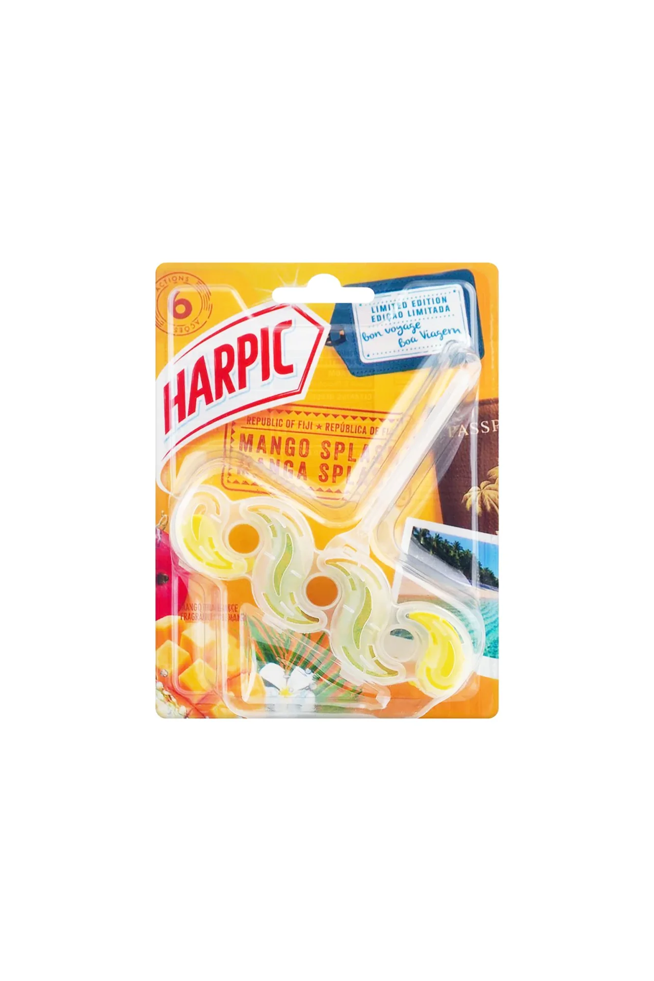 harpic toilet block mango splash 35g eu