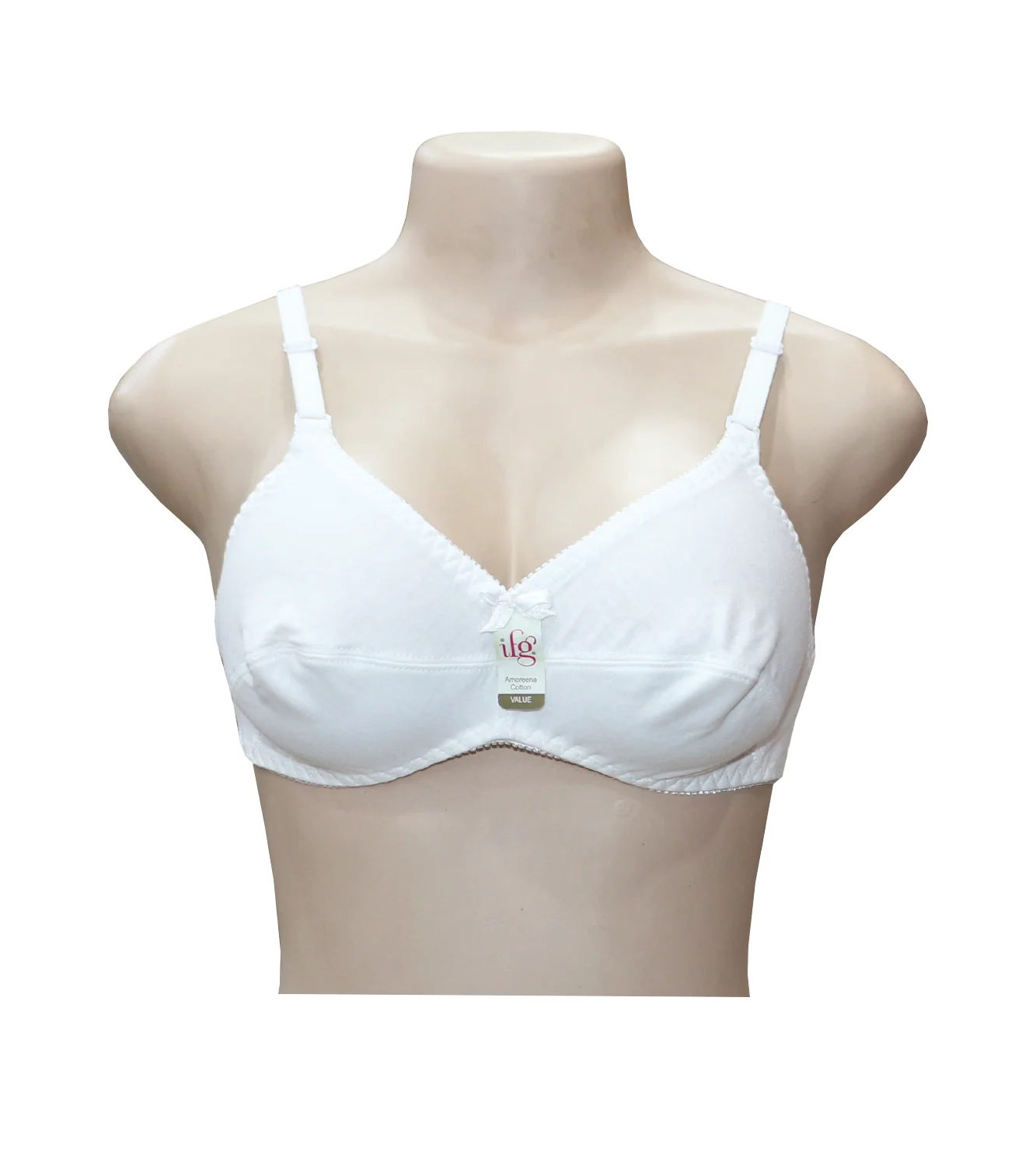 ifg bra amoreena cotton white 36b