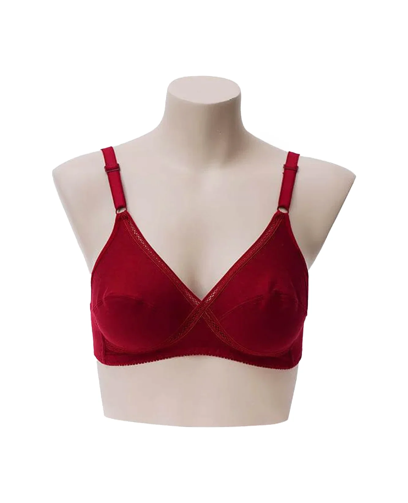 ifg bra corina cotton maroon 40b
