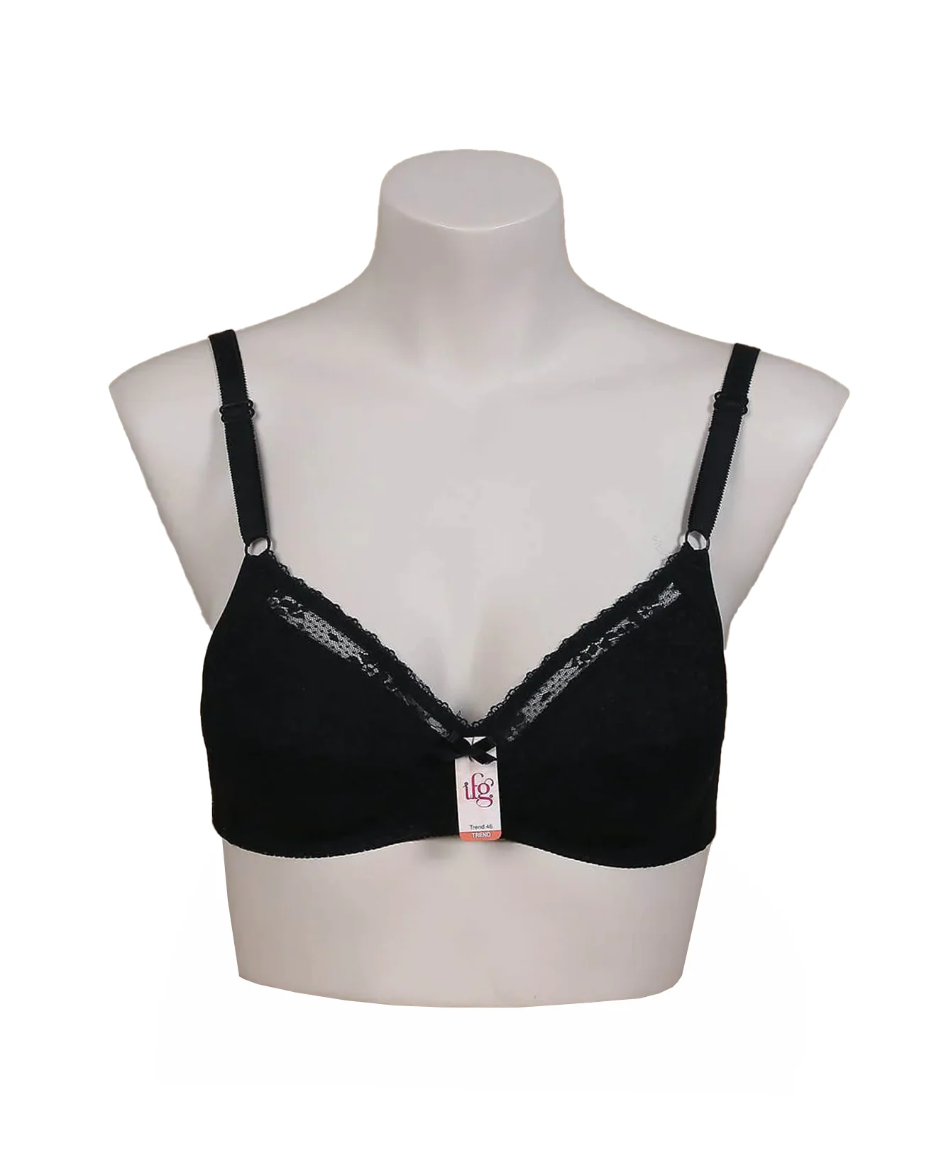ifg bra trend 46 black 38b