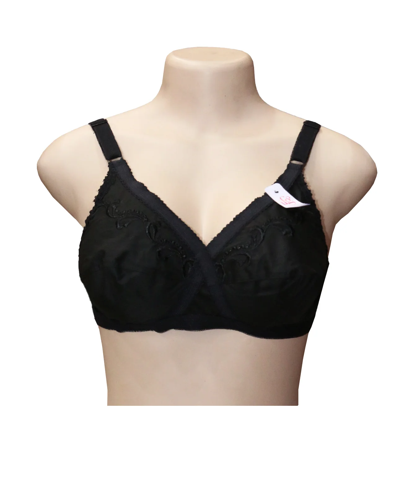 ifg bra x-over cotton black 32c