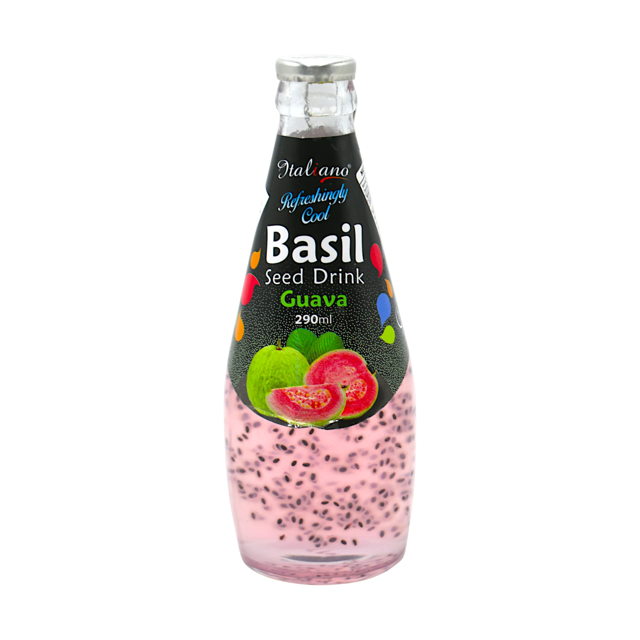 italiano basil seed drink guava 290ml
