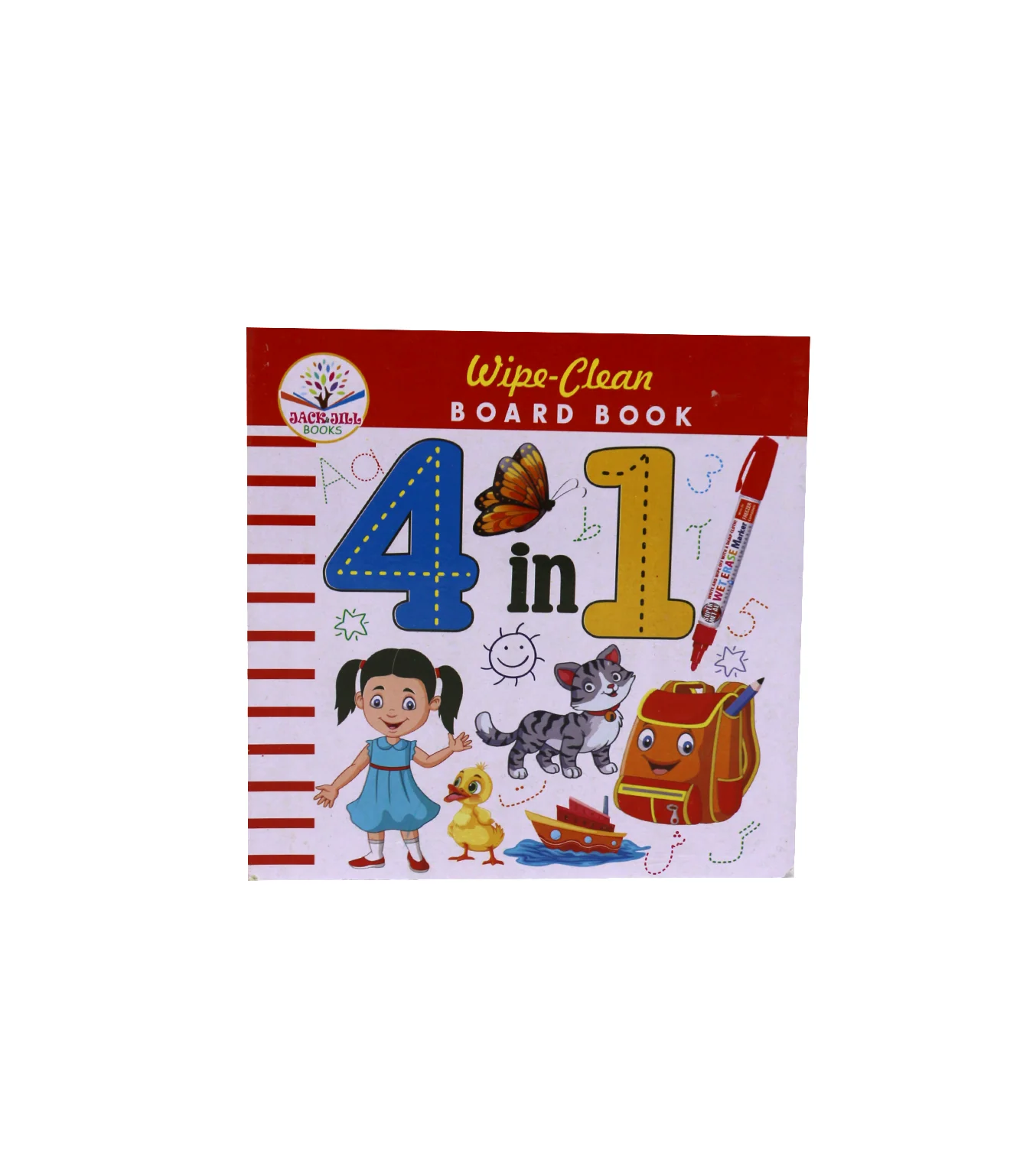 jack n jill 4in1 board book  wipe clean - Image 2
