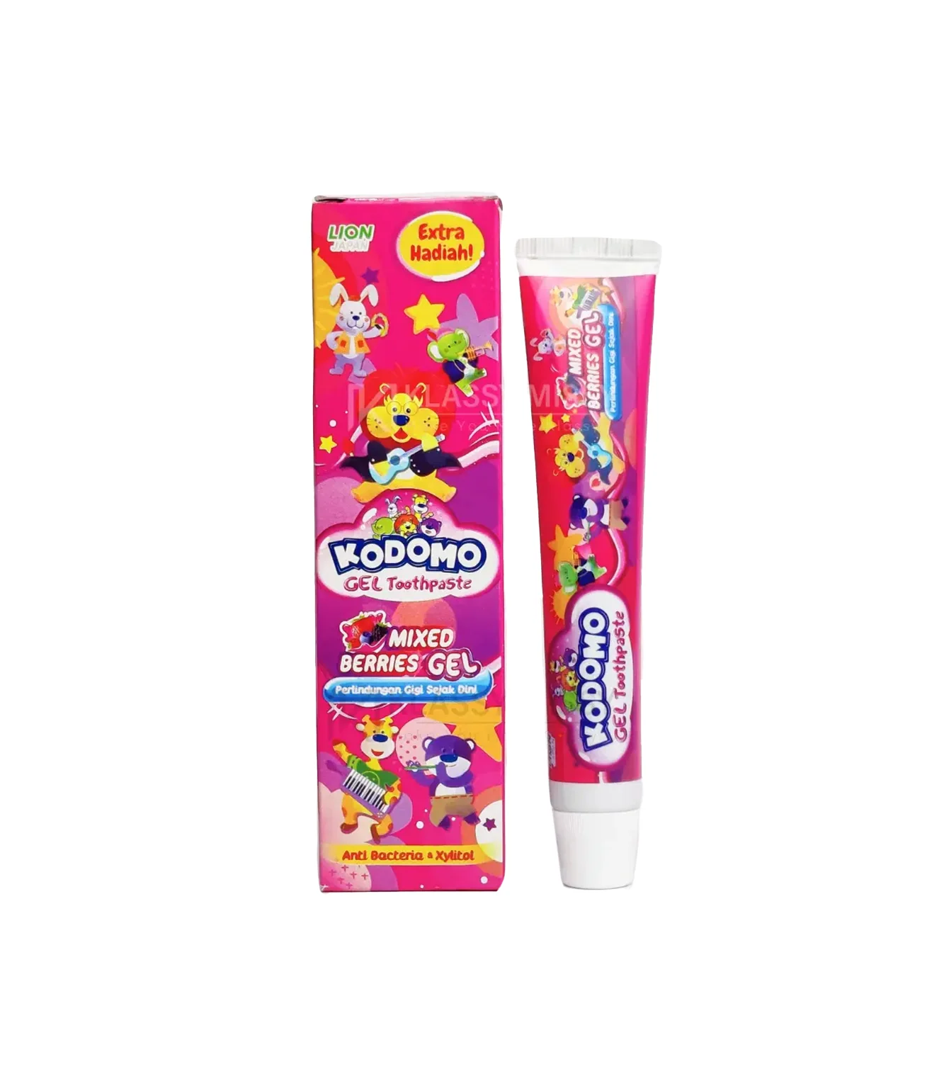 kodomo toothpaste mixed berries gel 45g indonesia