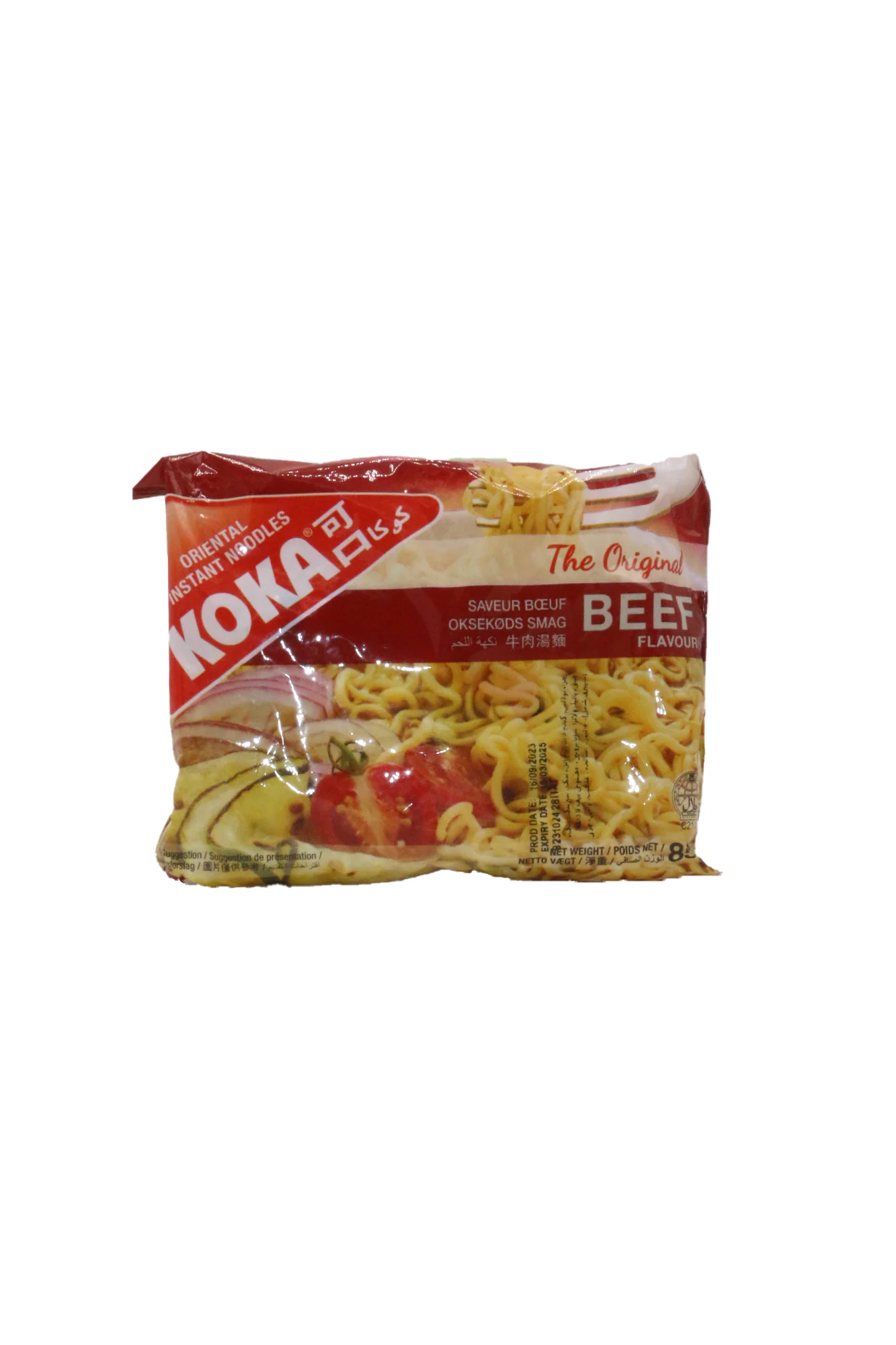 koka noodles beef 85g
