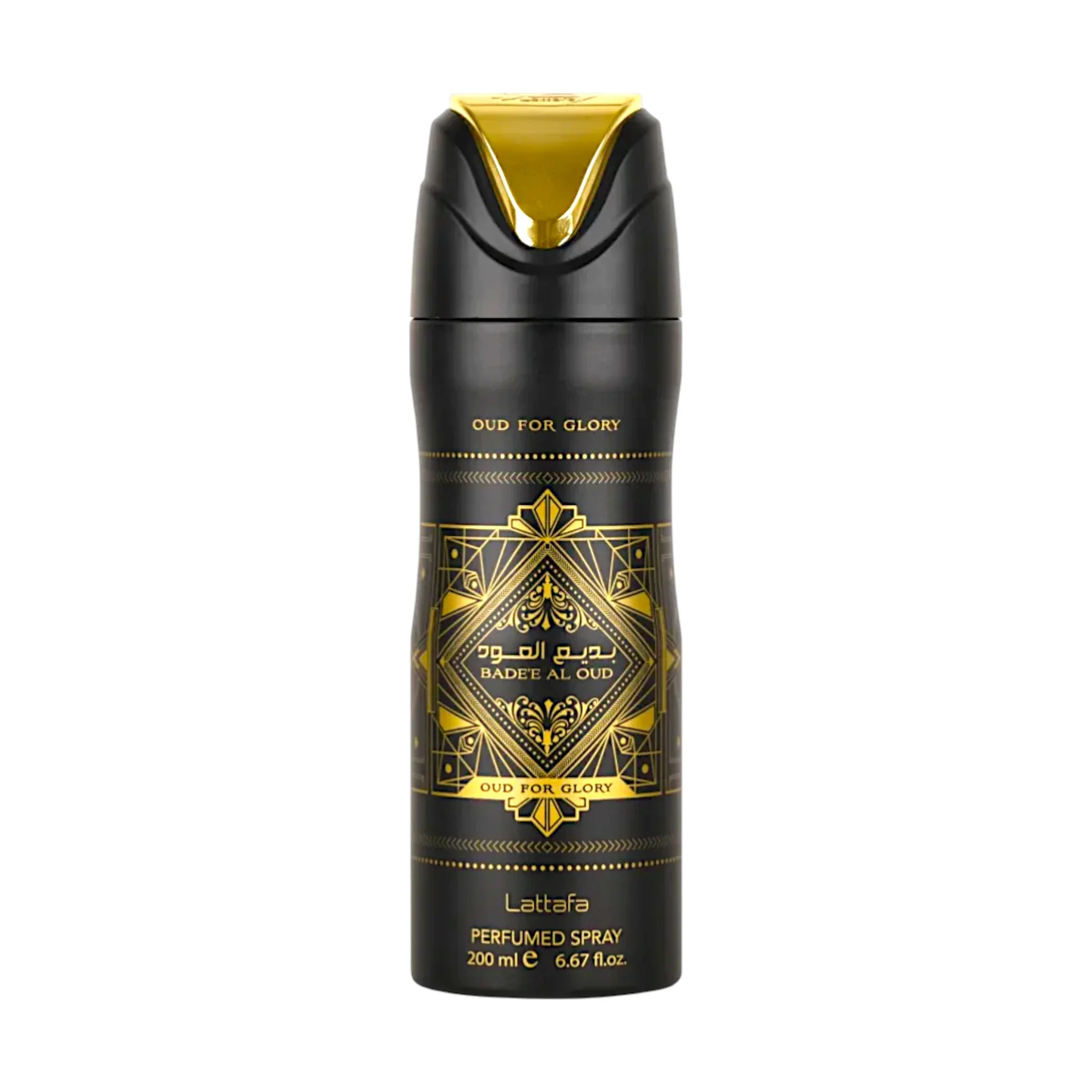 lattafa body spray badee al oud 200ml