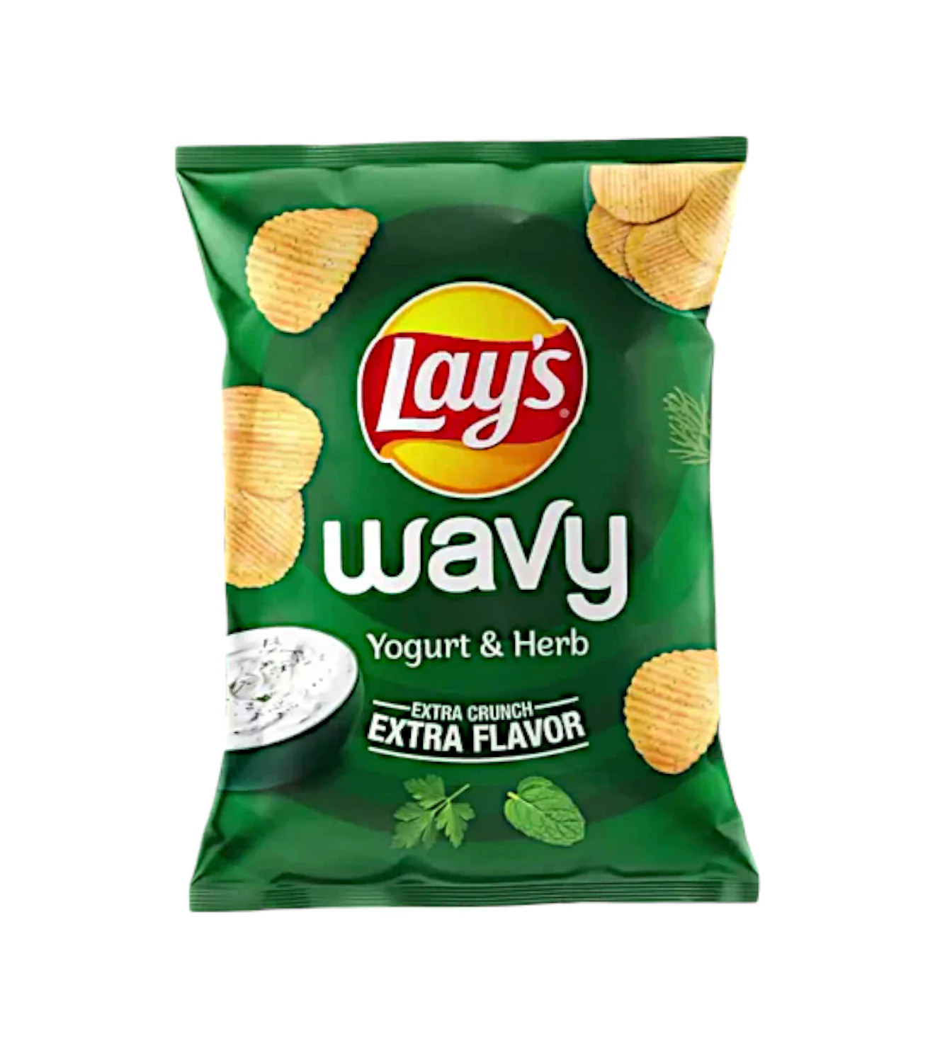 lays wavy yogurt&herb 30rs