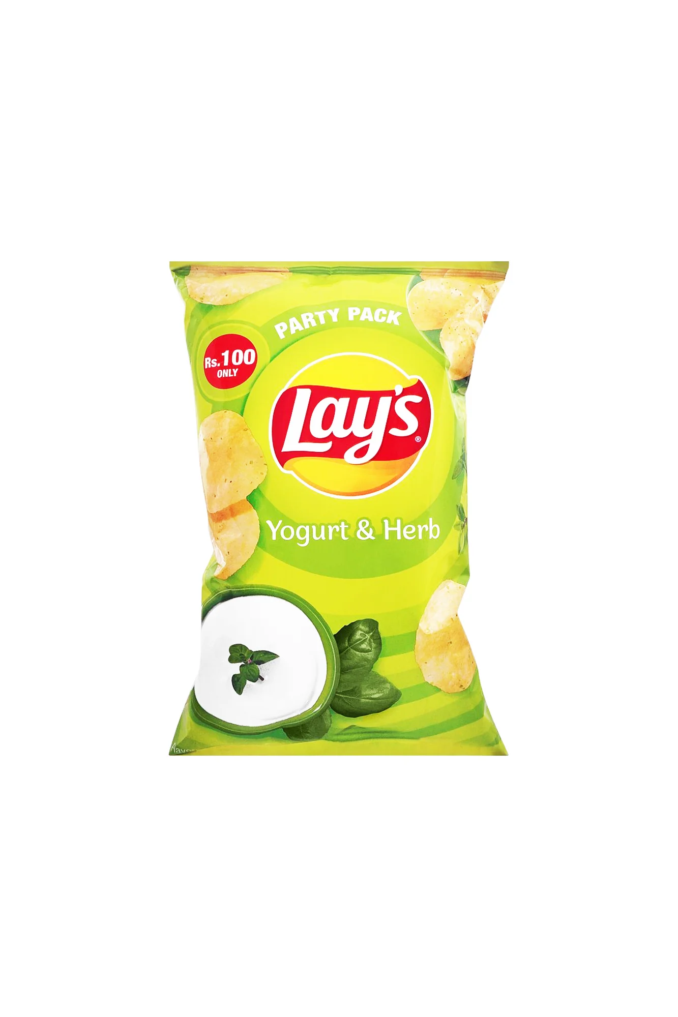 lays yogurt & herb 100rs