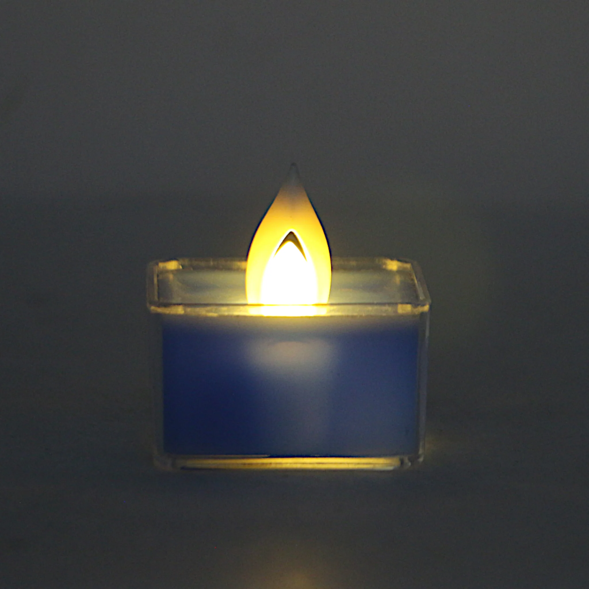 led tea light candle blue 1pc china 1.8x1.5