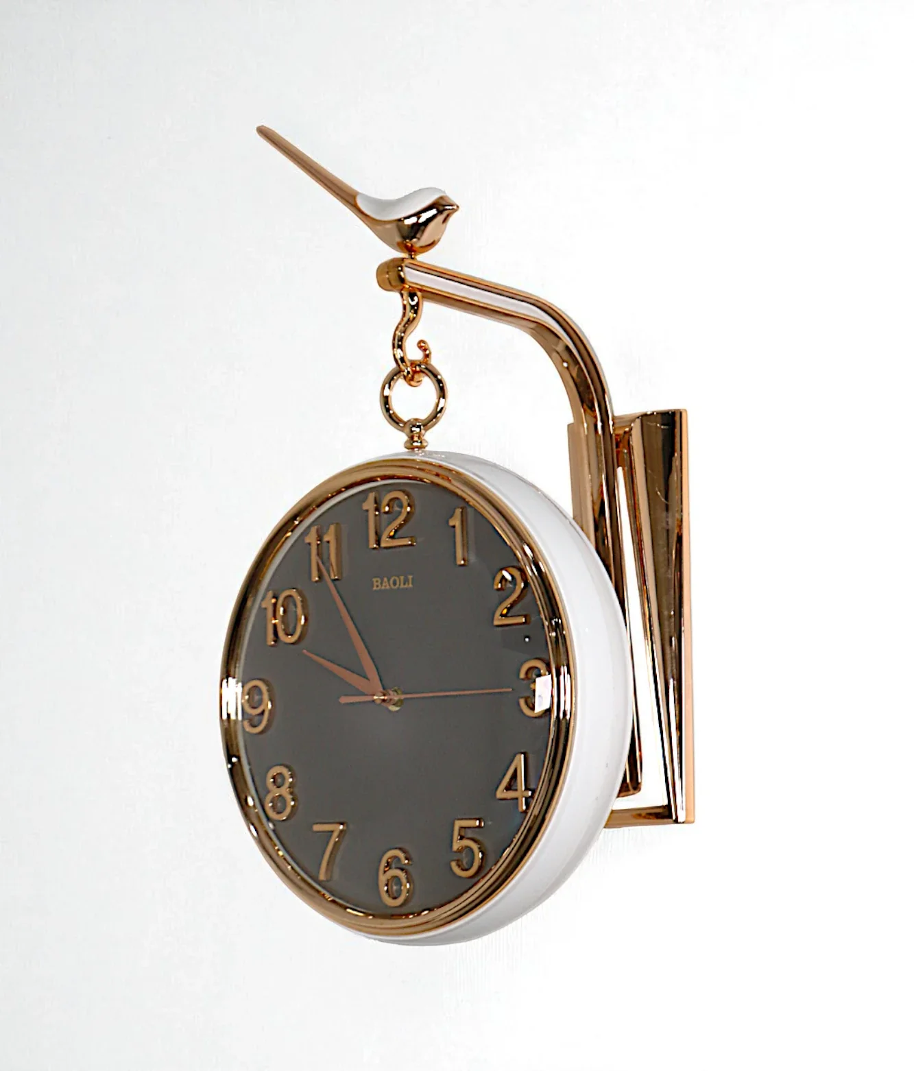 lobby clock white grey china