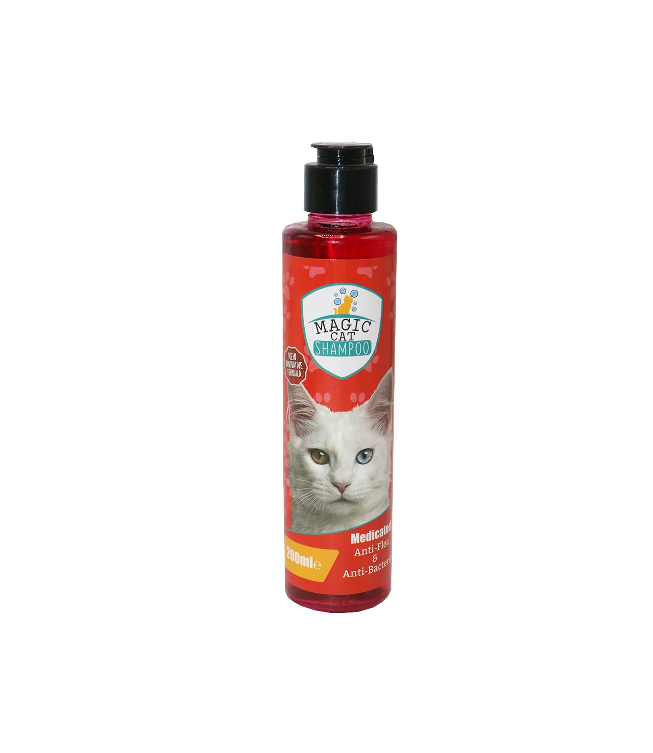 magic cat shampoo medicated 200ml england