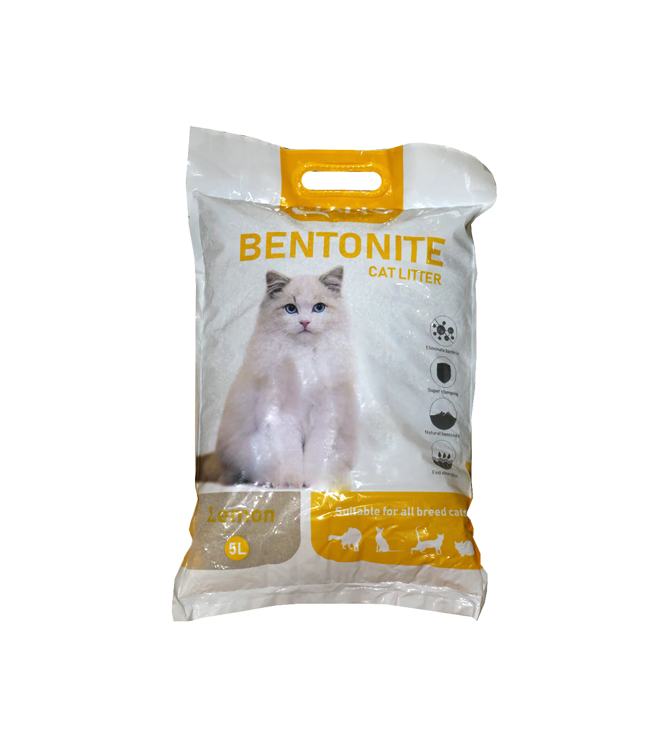 mano cat litter lemon 5l