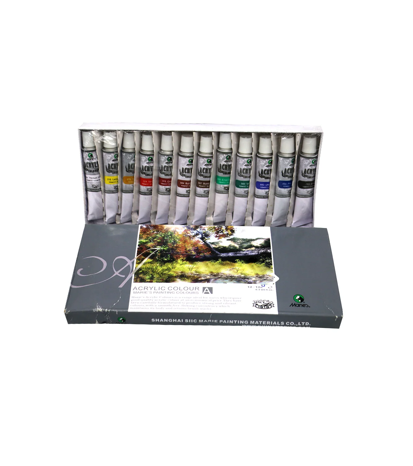 maries acrylic painting color 12pc 812b