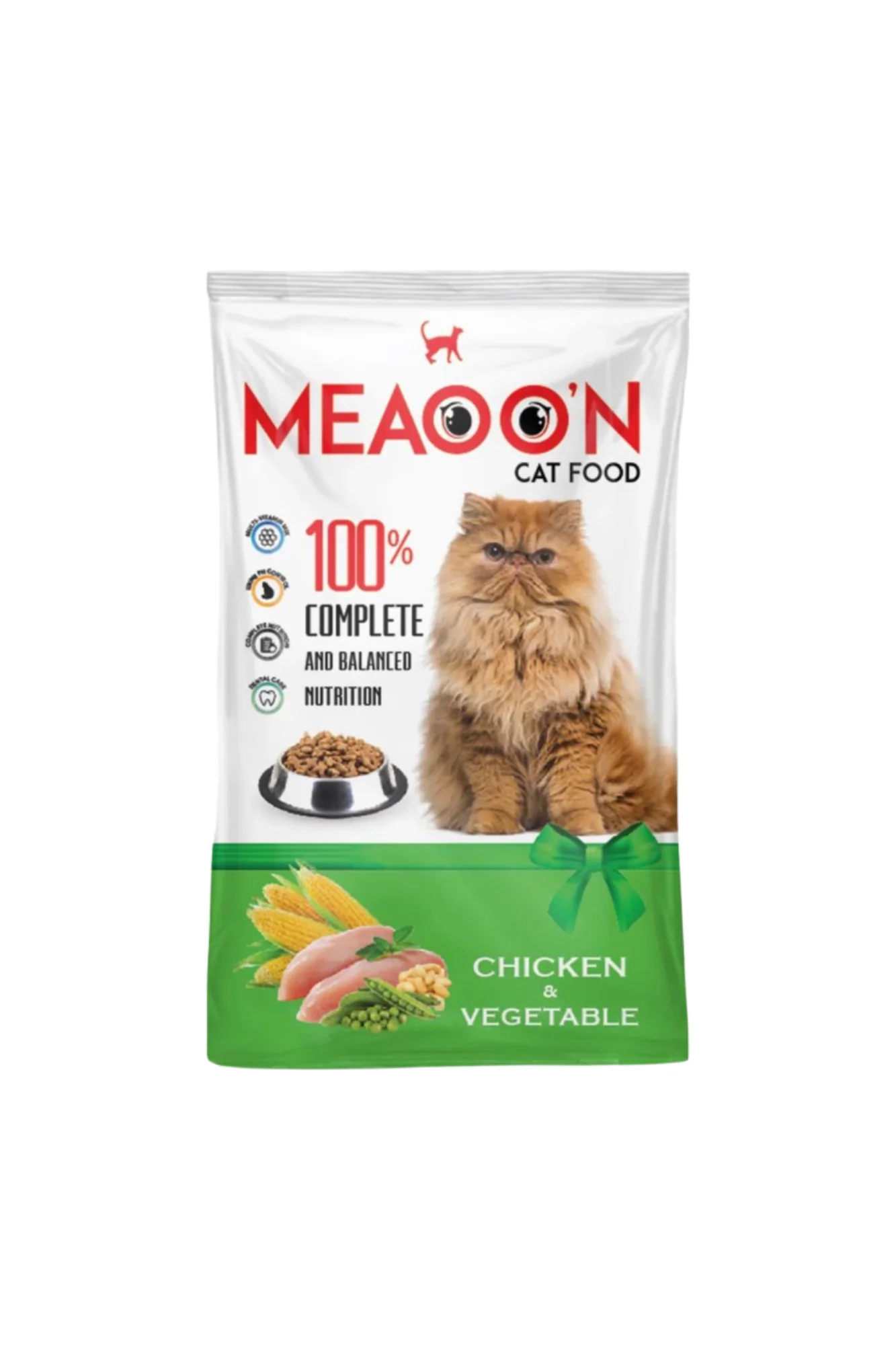 meaoon cat food chicken & vegetable 1kg