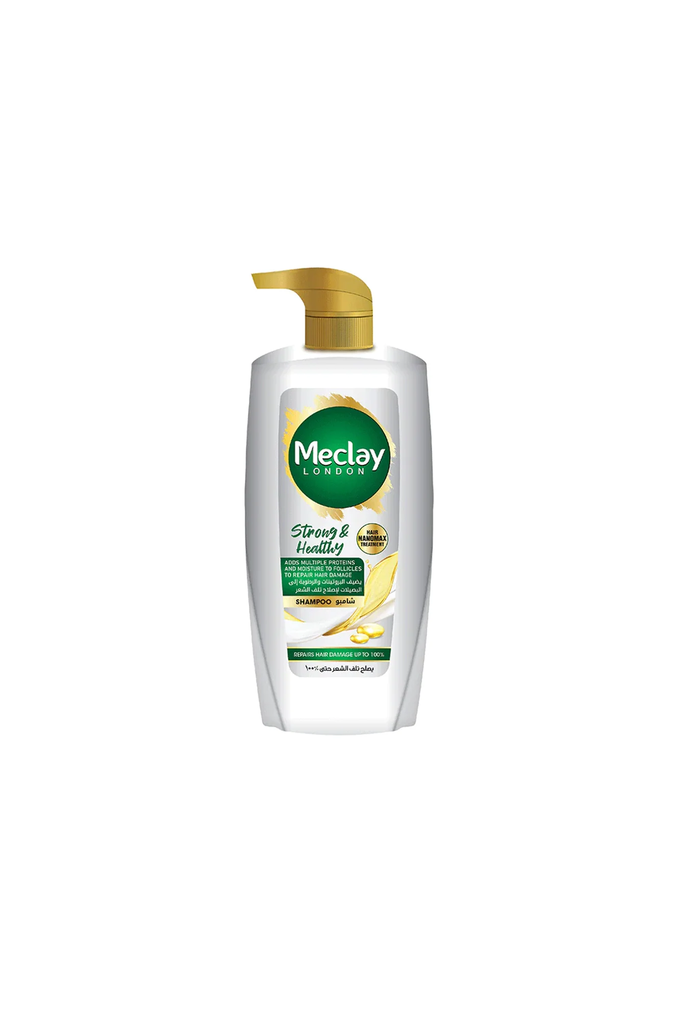 meclay shampoo strong & healthy 660ml