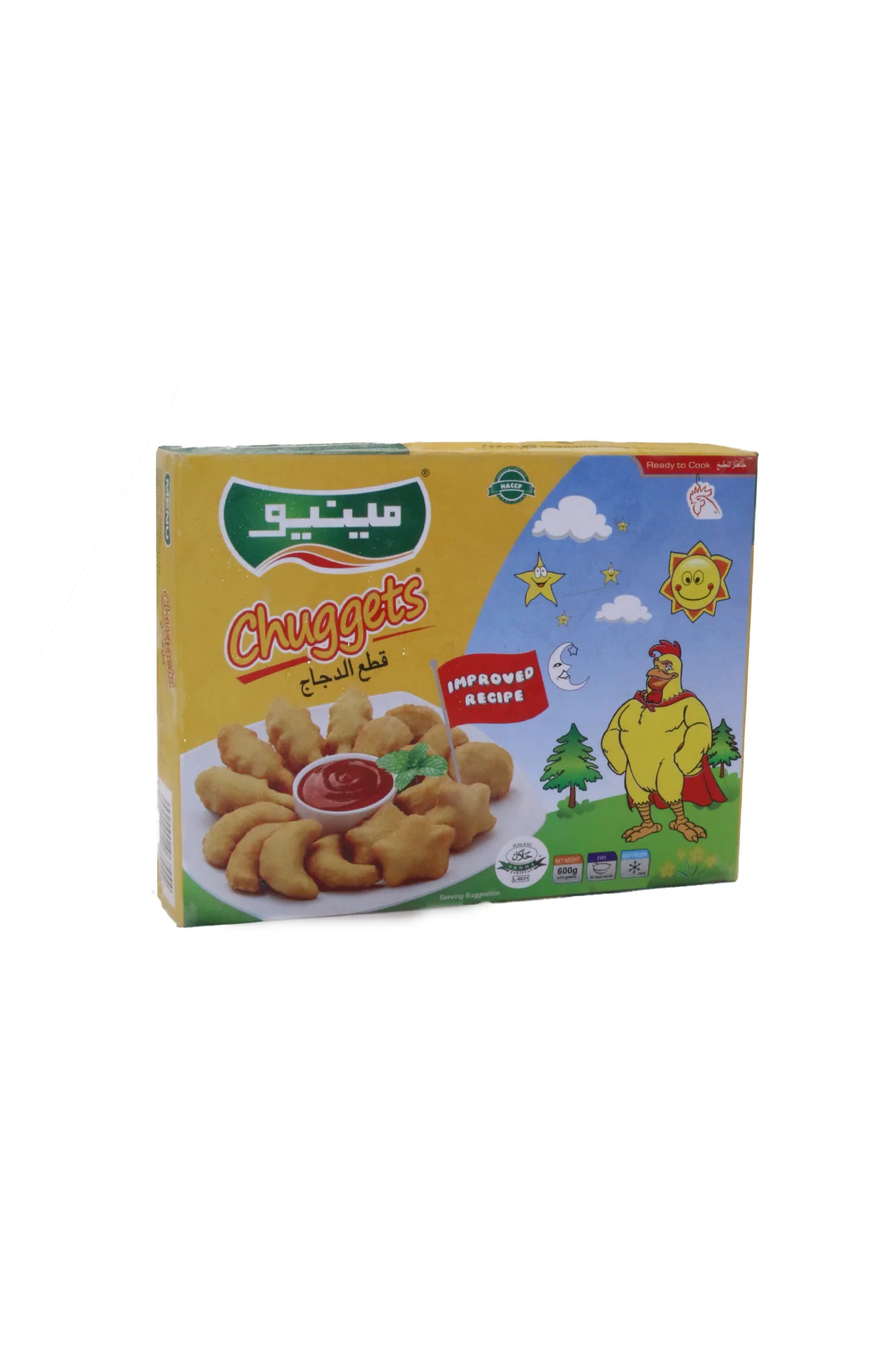 menu chuggets cb 600g