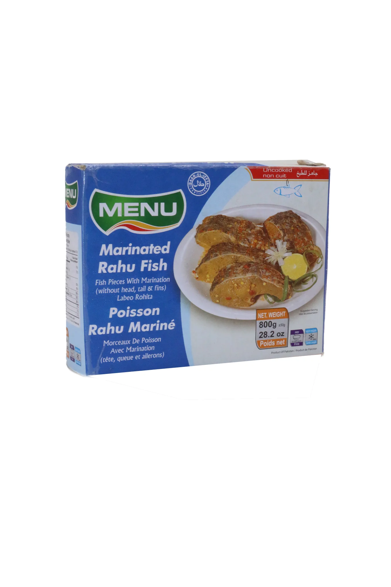 menu marinated rau fish 800g