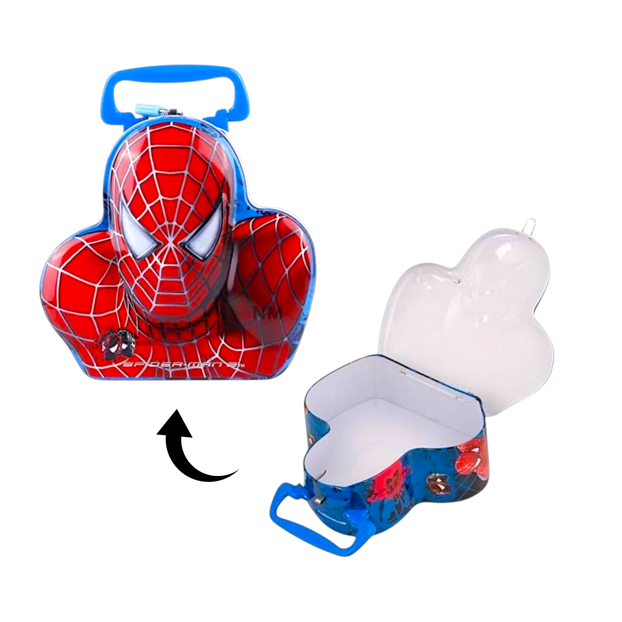 metal money box spider man china 619