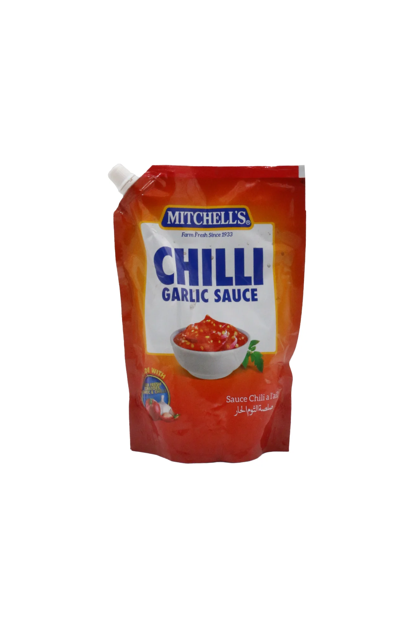 mitchells chilli garlic sauces 800g