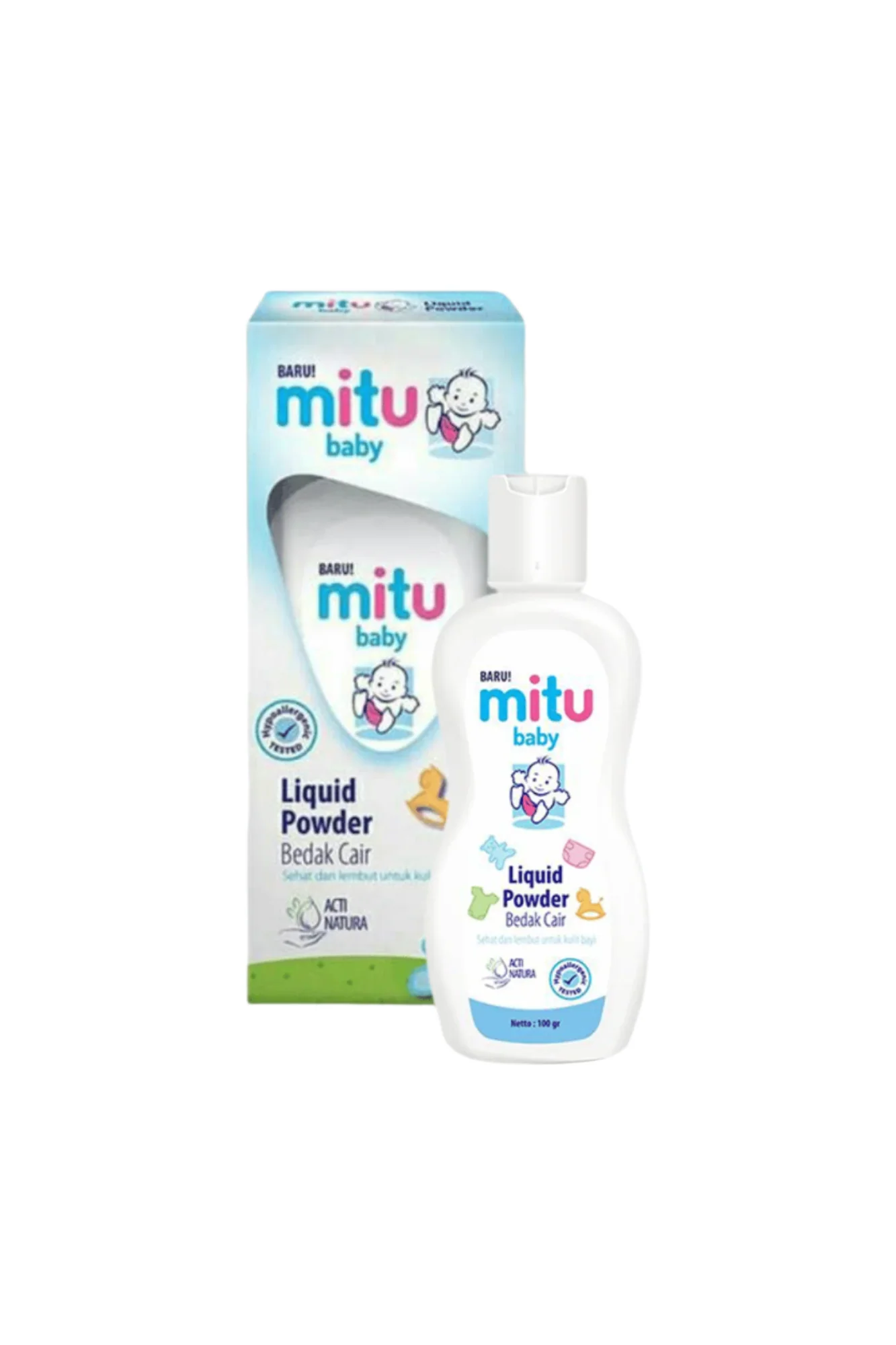 mitu baby liquid powder 100g