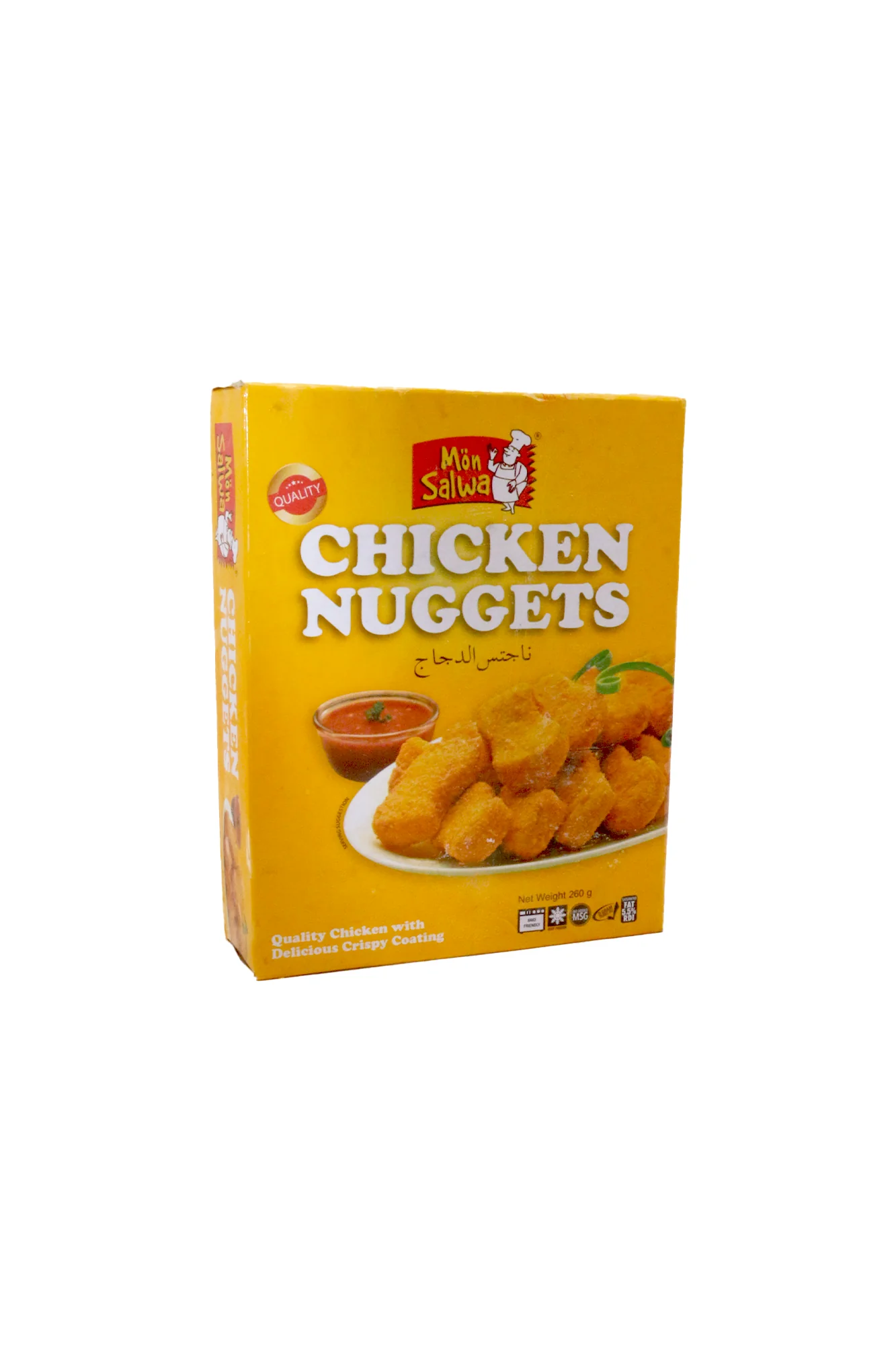 mon salwa chicken nuggets 260g