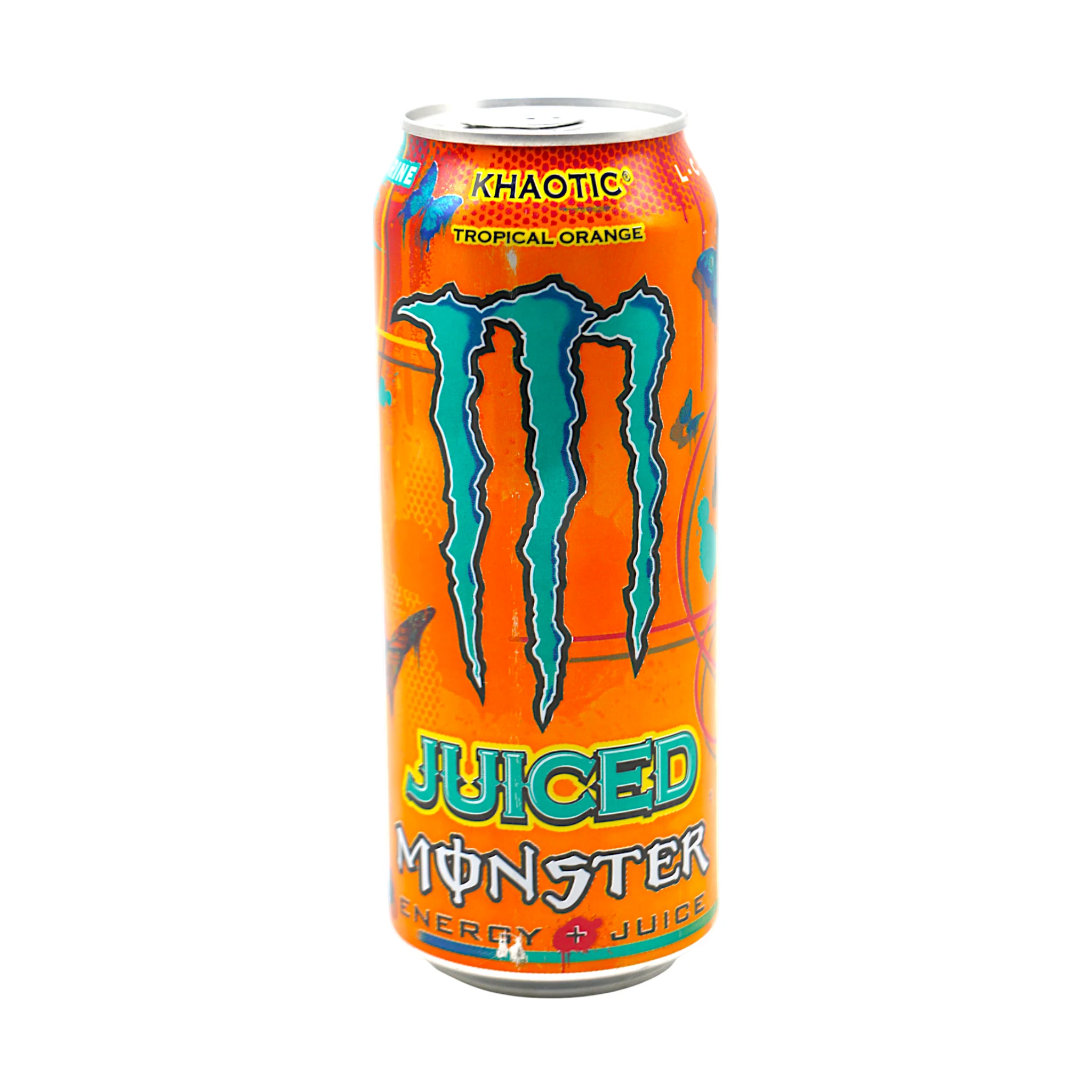 monster drink juiced khaotic tropical orange 500ml
