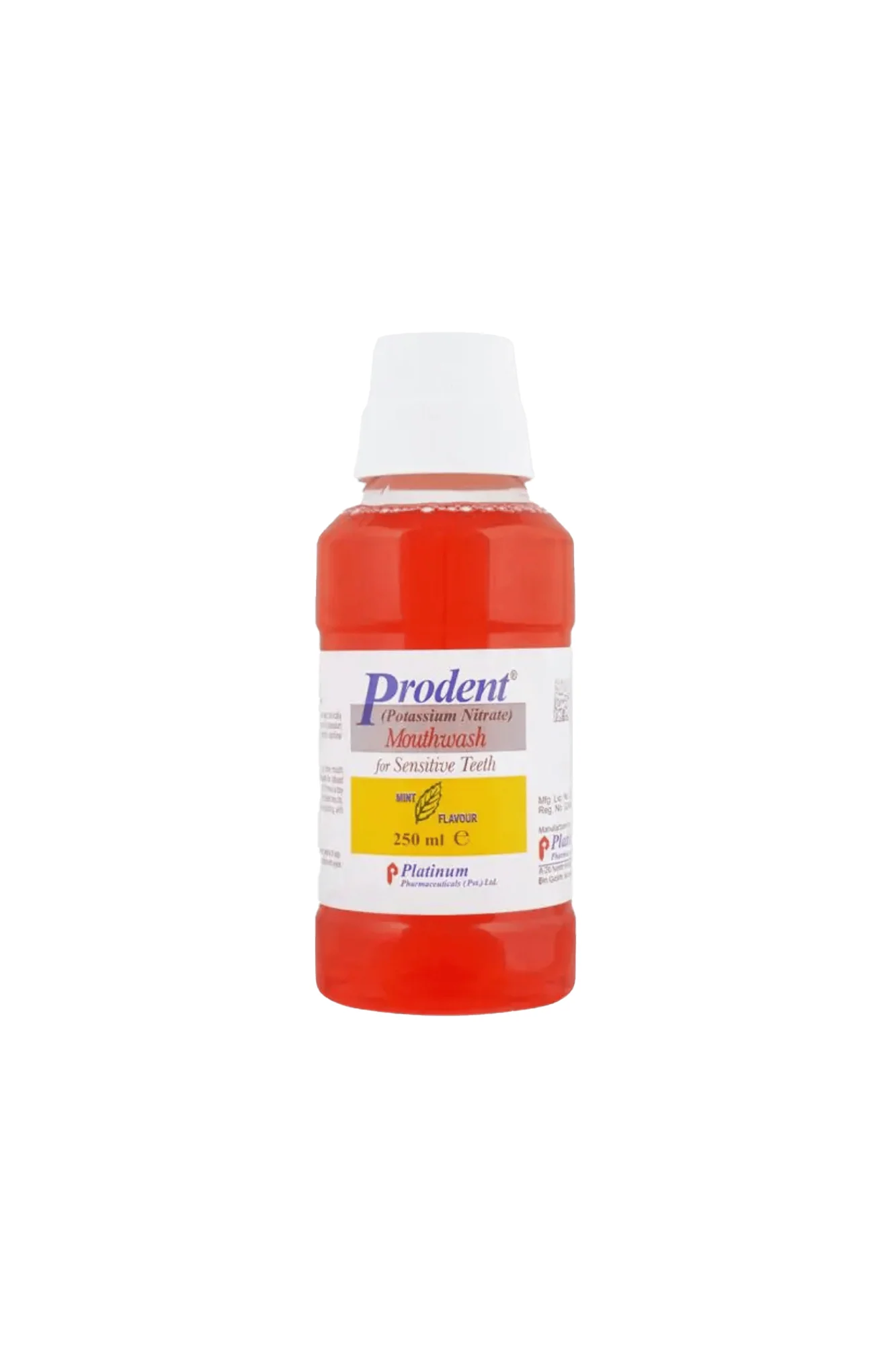 mouthwash prodent mint 250ml
