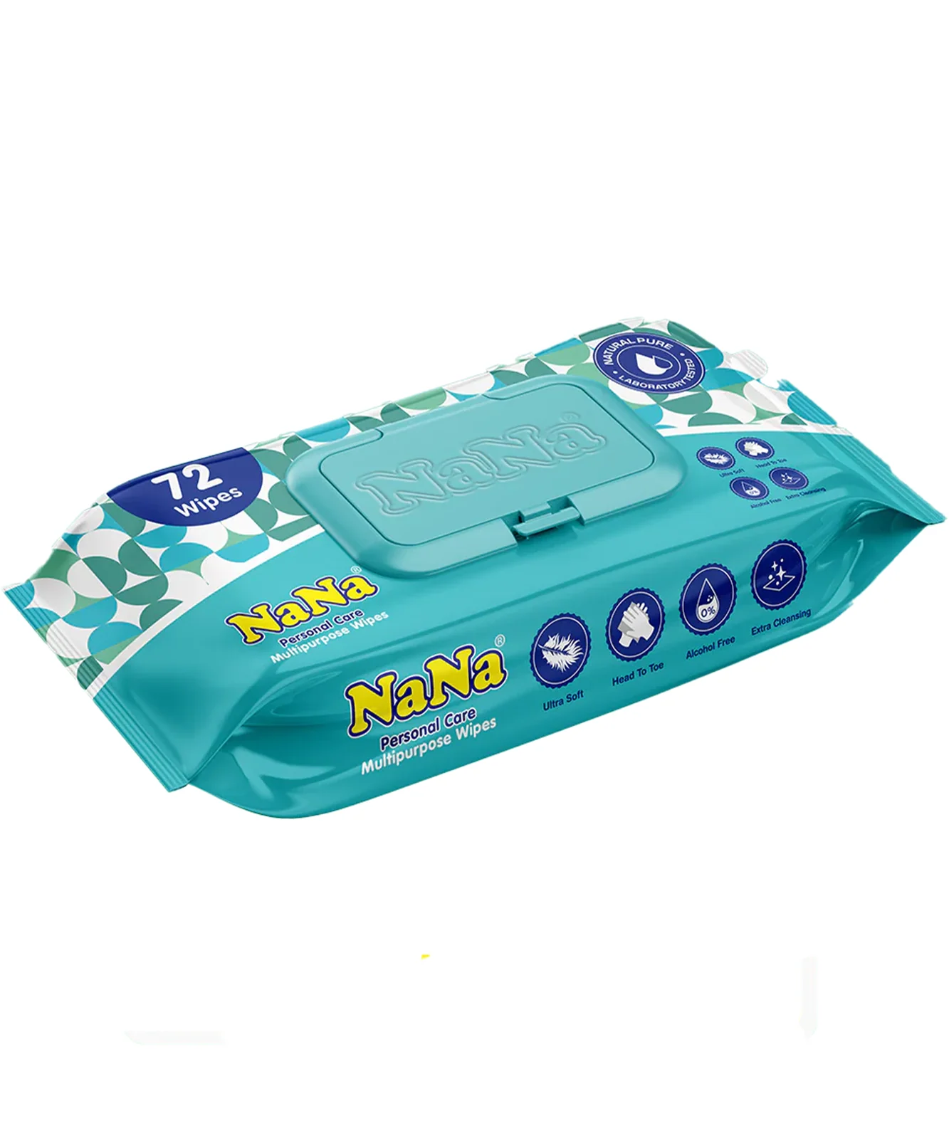 nana baby wipes 72pc