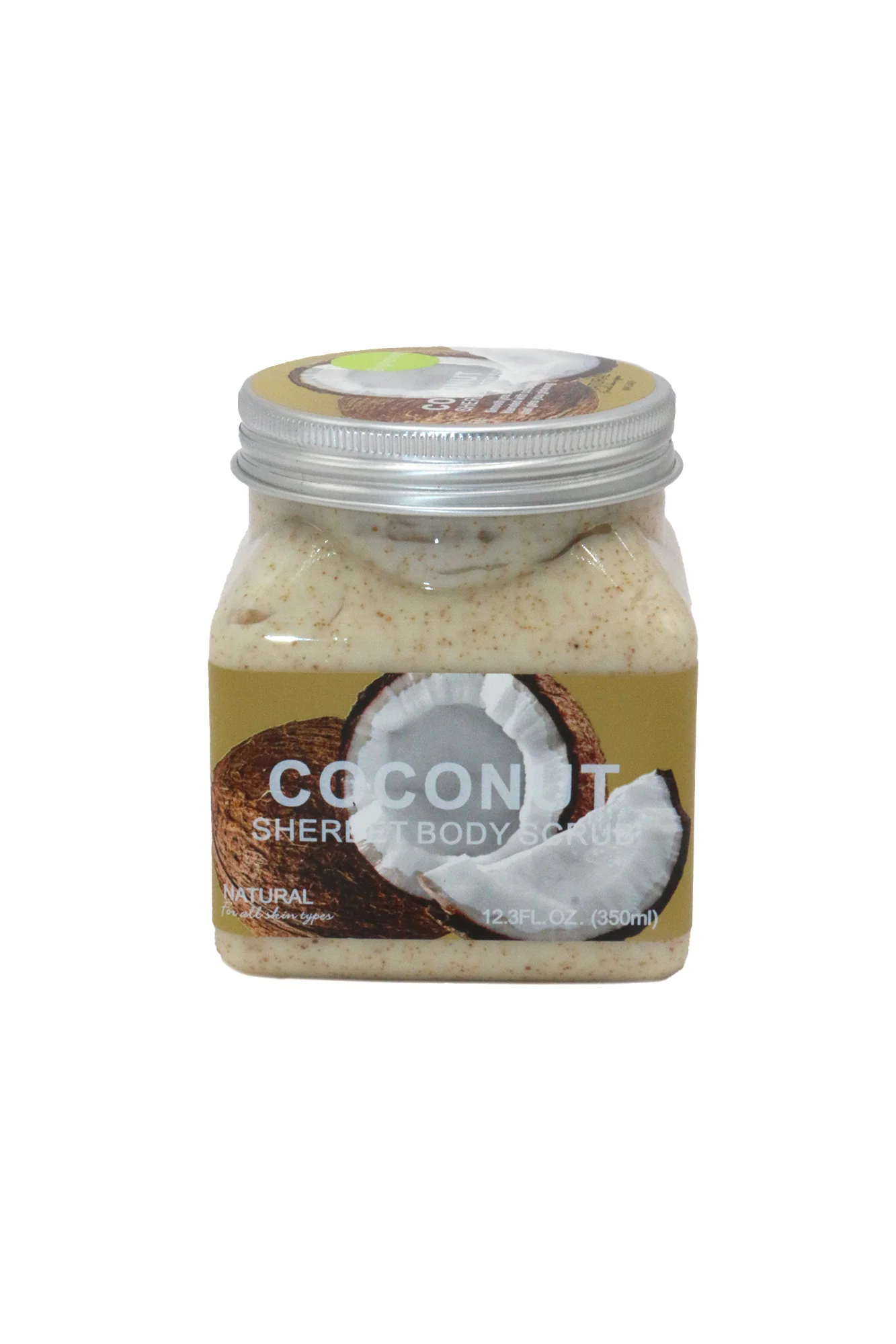 natural body scrub coconut 350ml