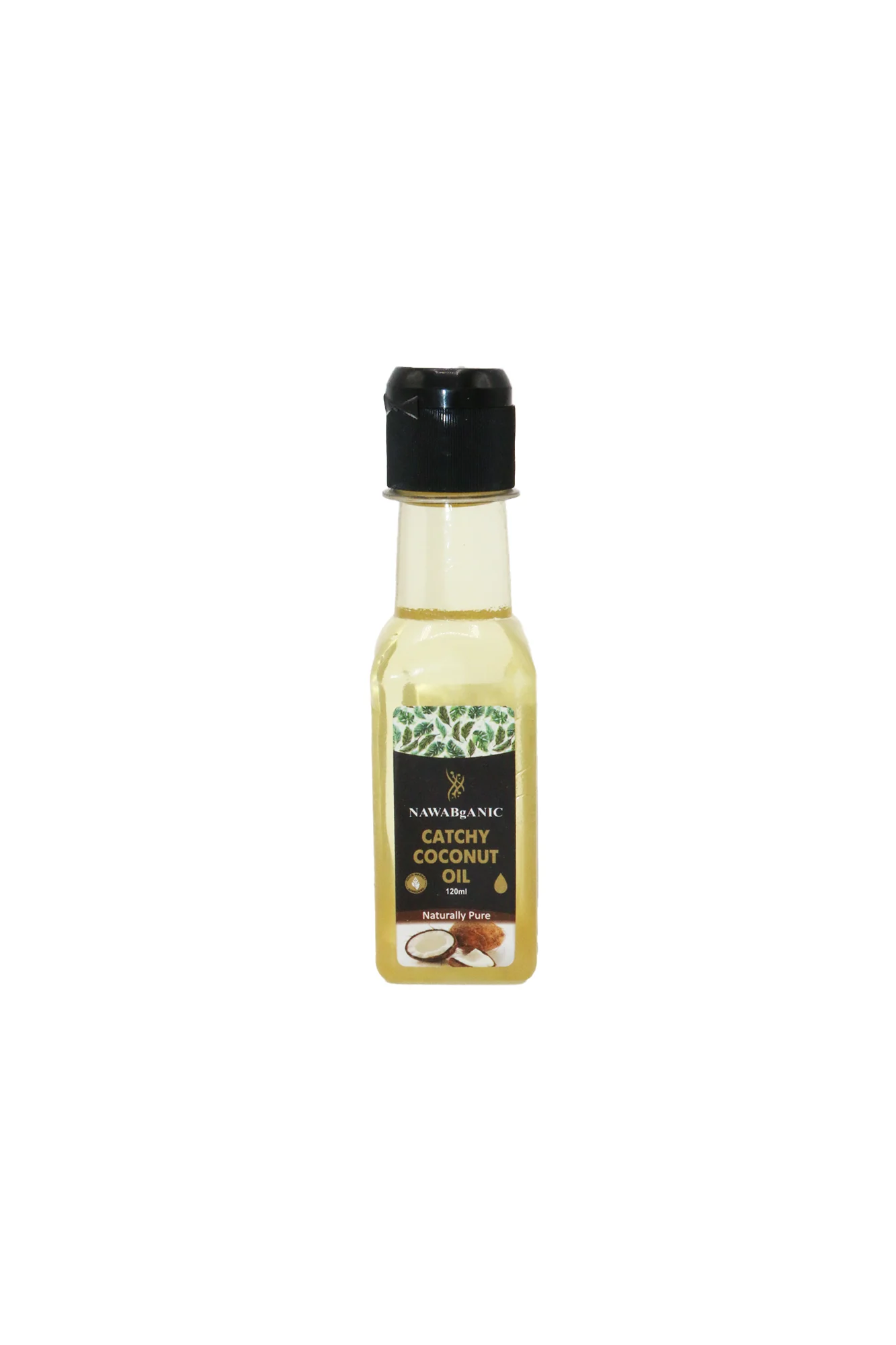 nawabganic catchy coconut oil 120ml