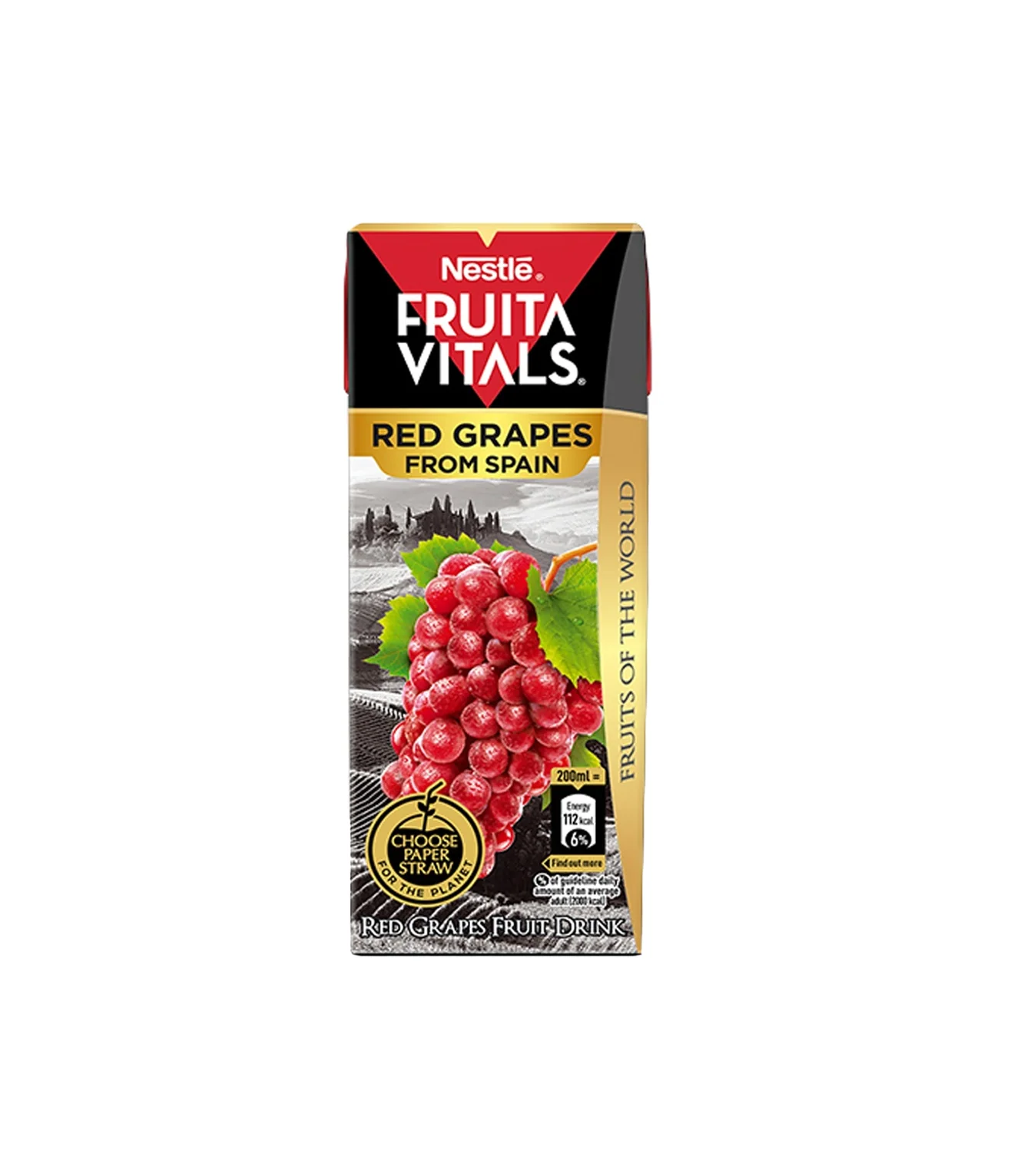 nestle fruita vitals red grapes 200ml