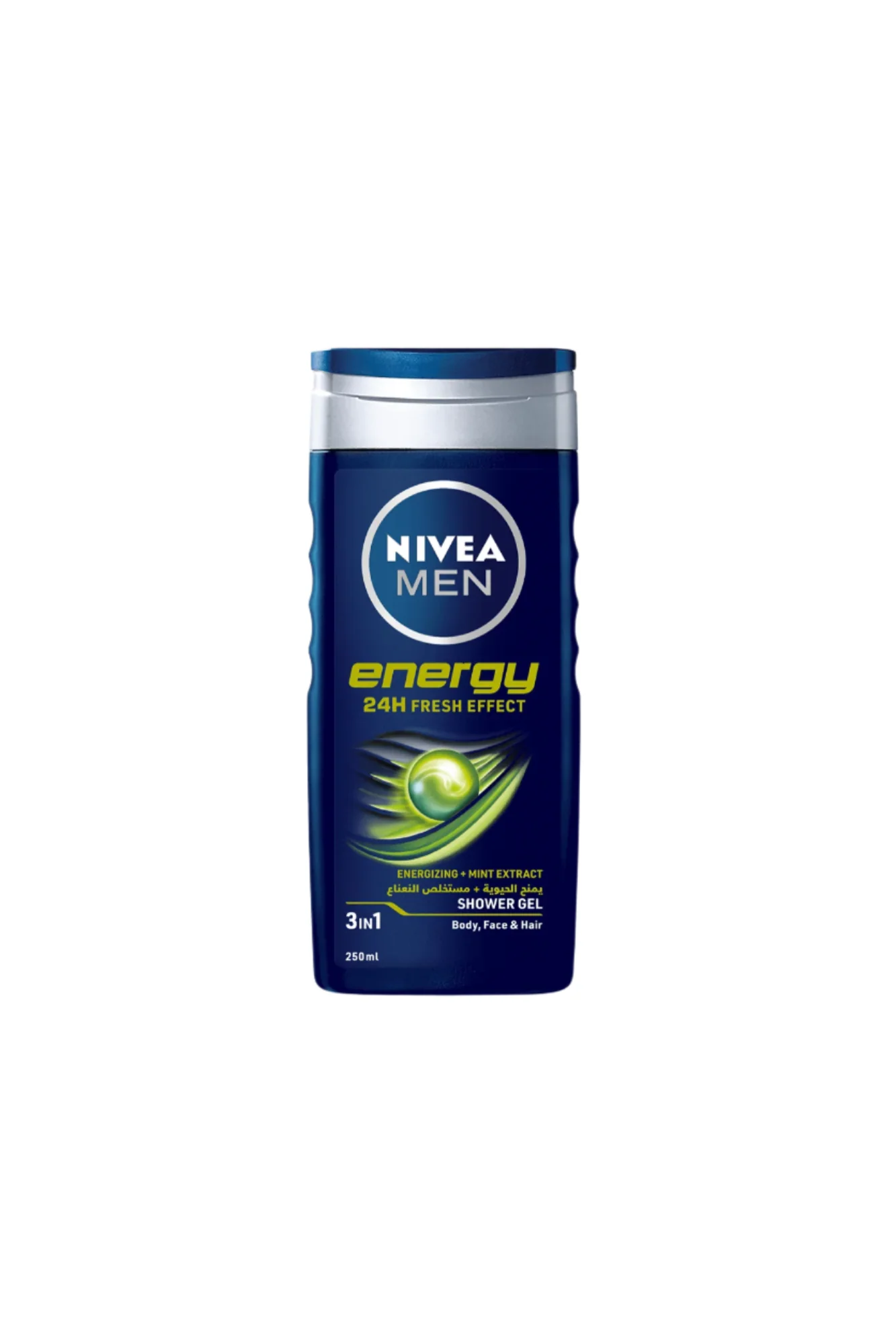 nivea shower gel energy 250ml germany
