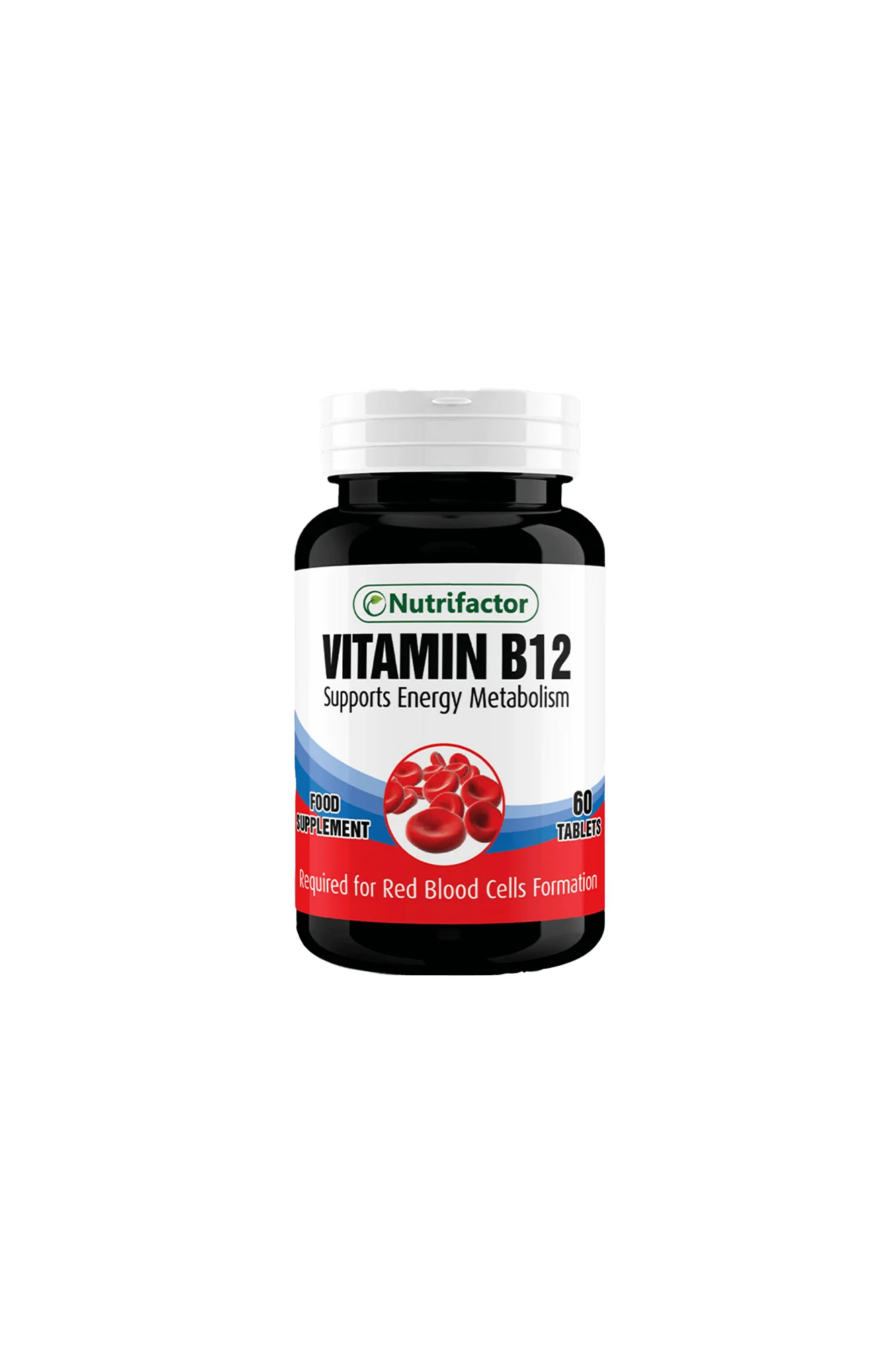 nutrifactor tab vitamin b12 60t 1s