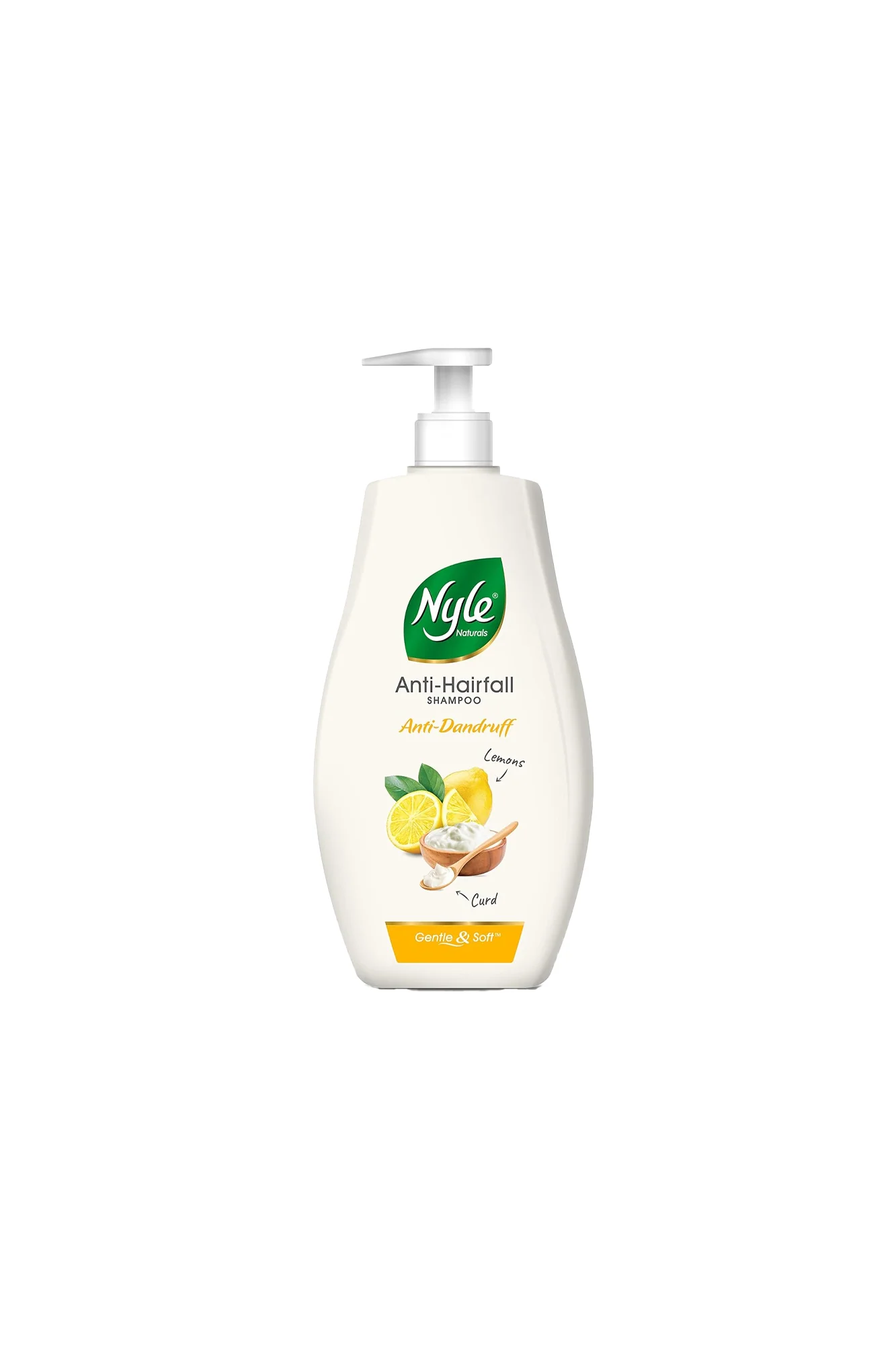 nyle shampoo pump anti dandruff 400ml