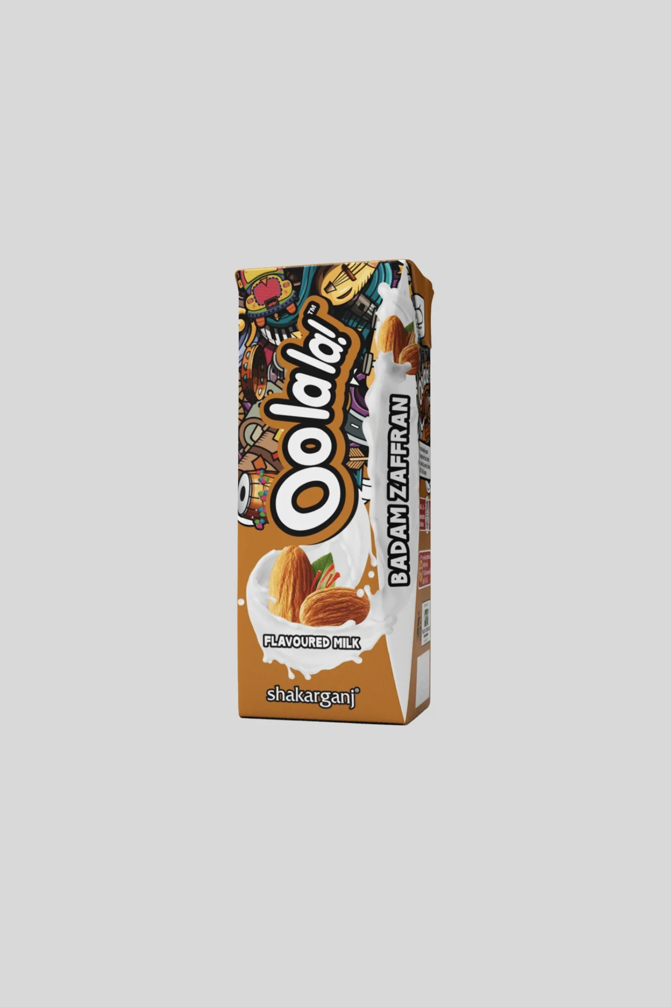 oolala milk badam zaffran 225ml