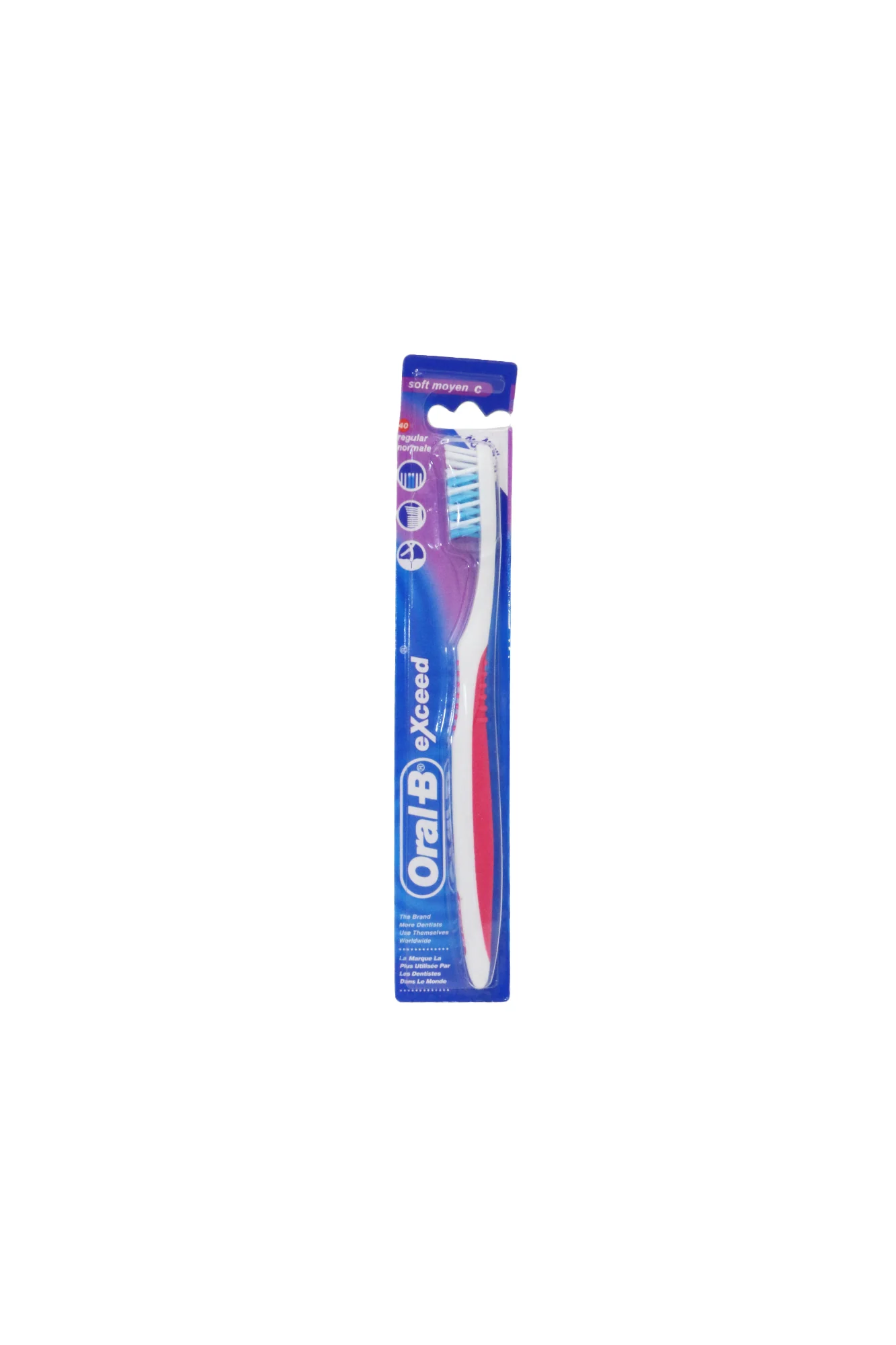 oral b tooth brush exceed soft