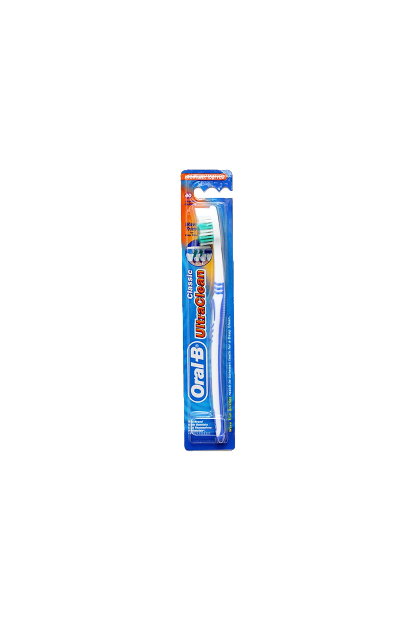oral b tooth brush classic ultra clean medium