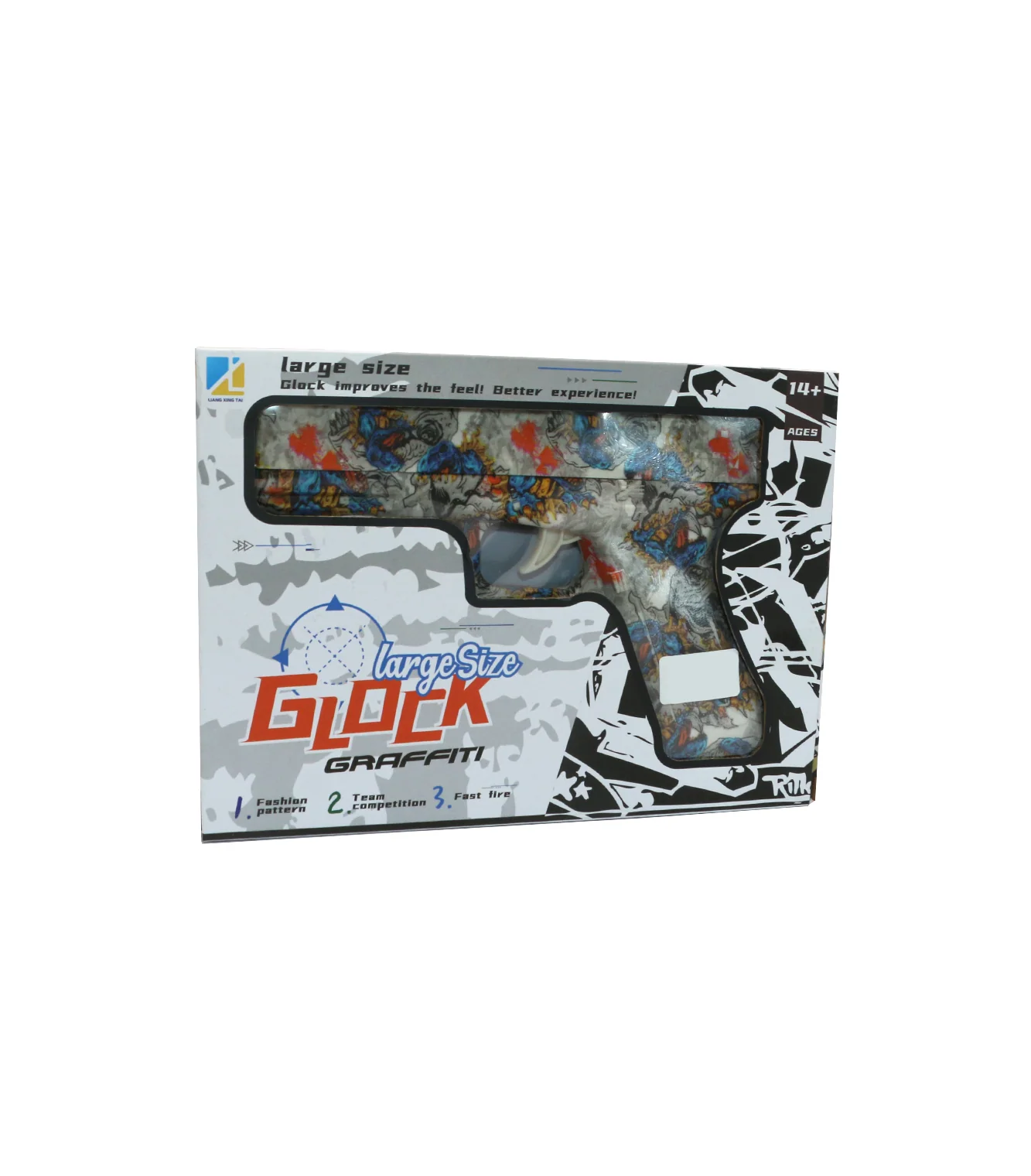 orbeez gun glock colorful