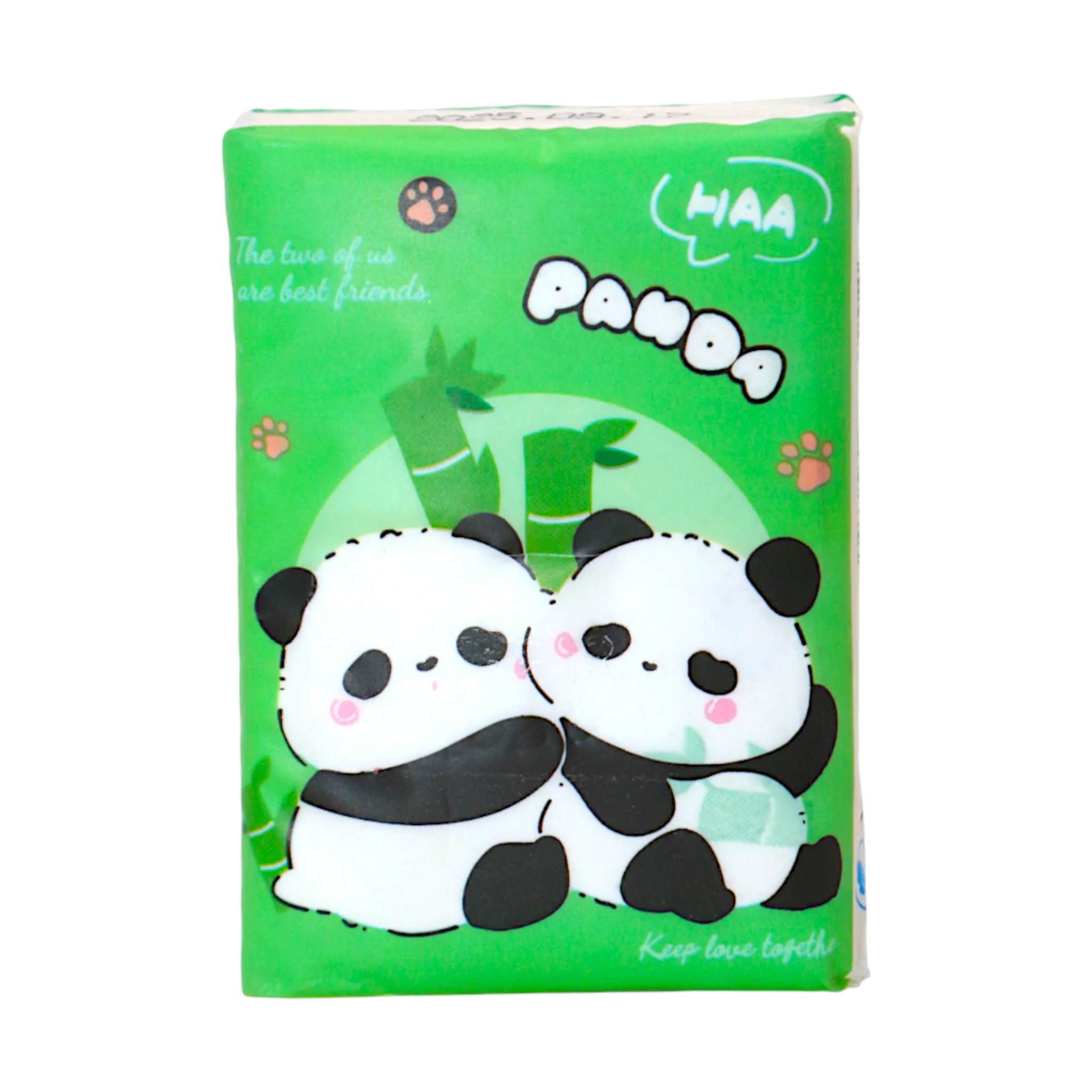panda pocket tissue paper 7pc china gb15979