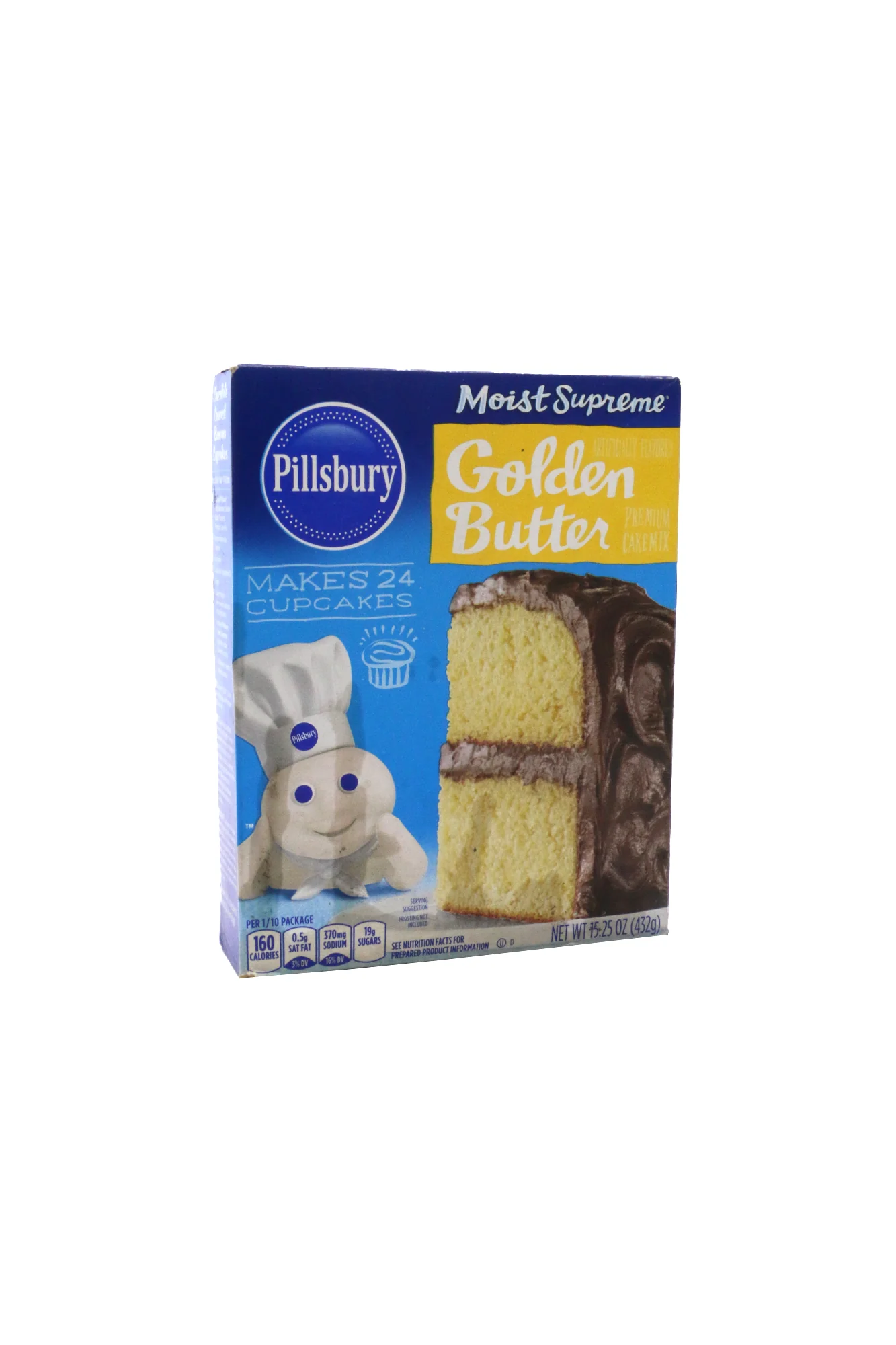 pillsbury moist supreme golden butter cake mix 432g