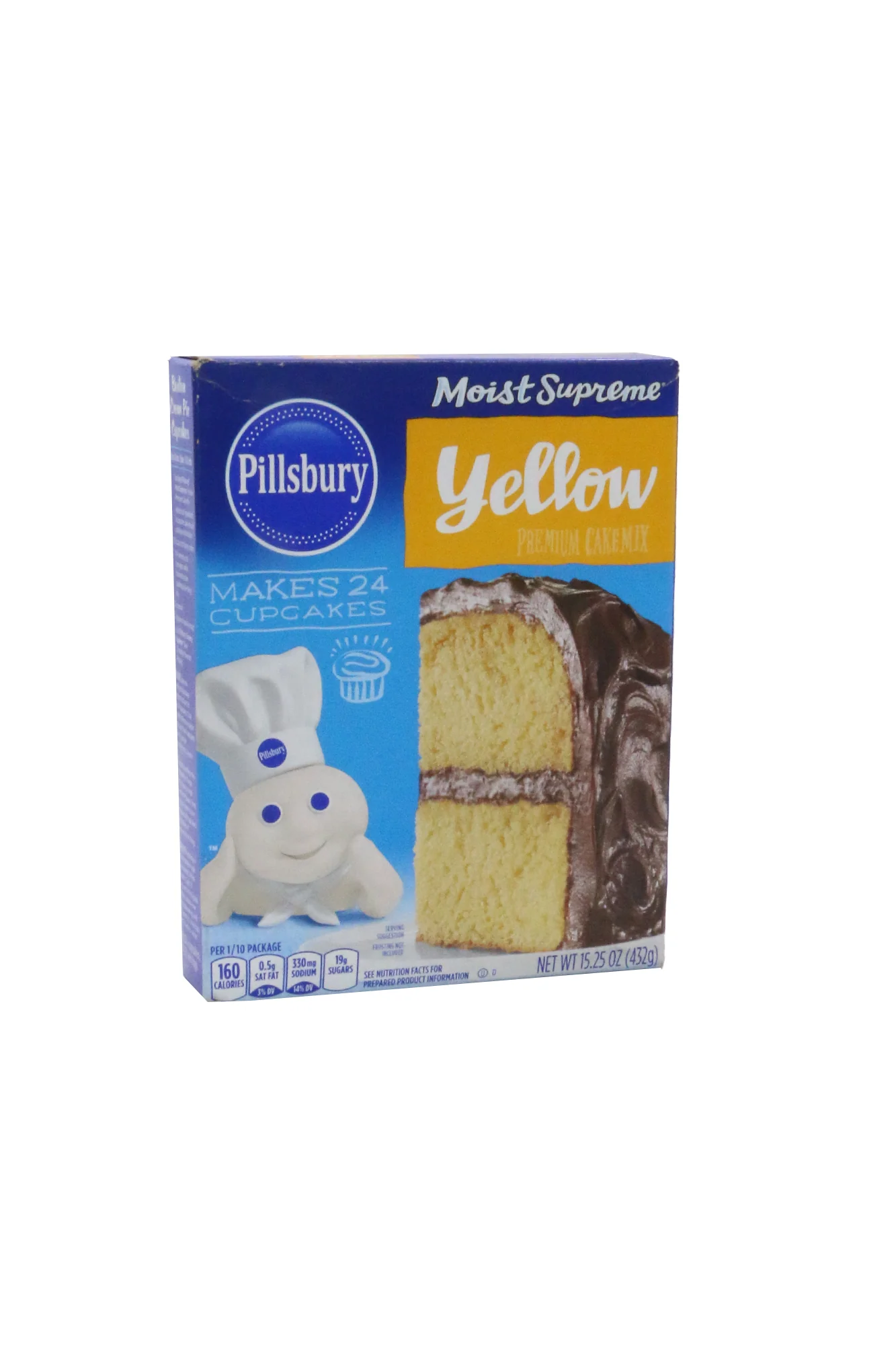 pillsbury moist supreme yellow cake mix 432g