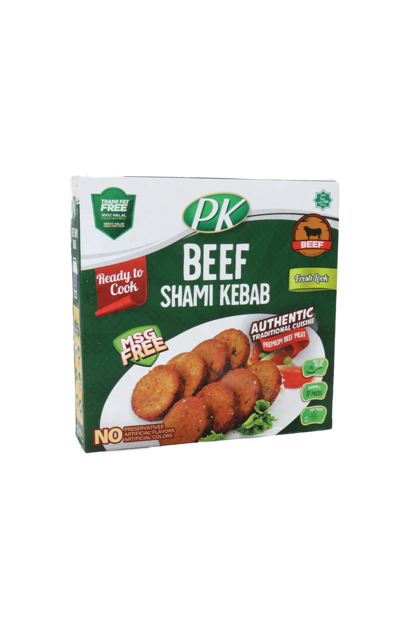 pk beef shami kabab 612g