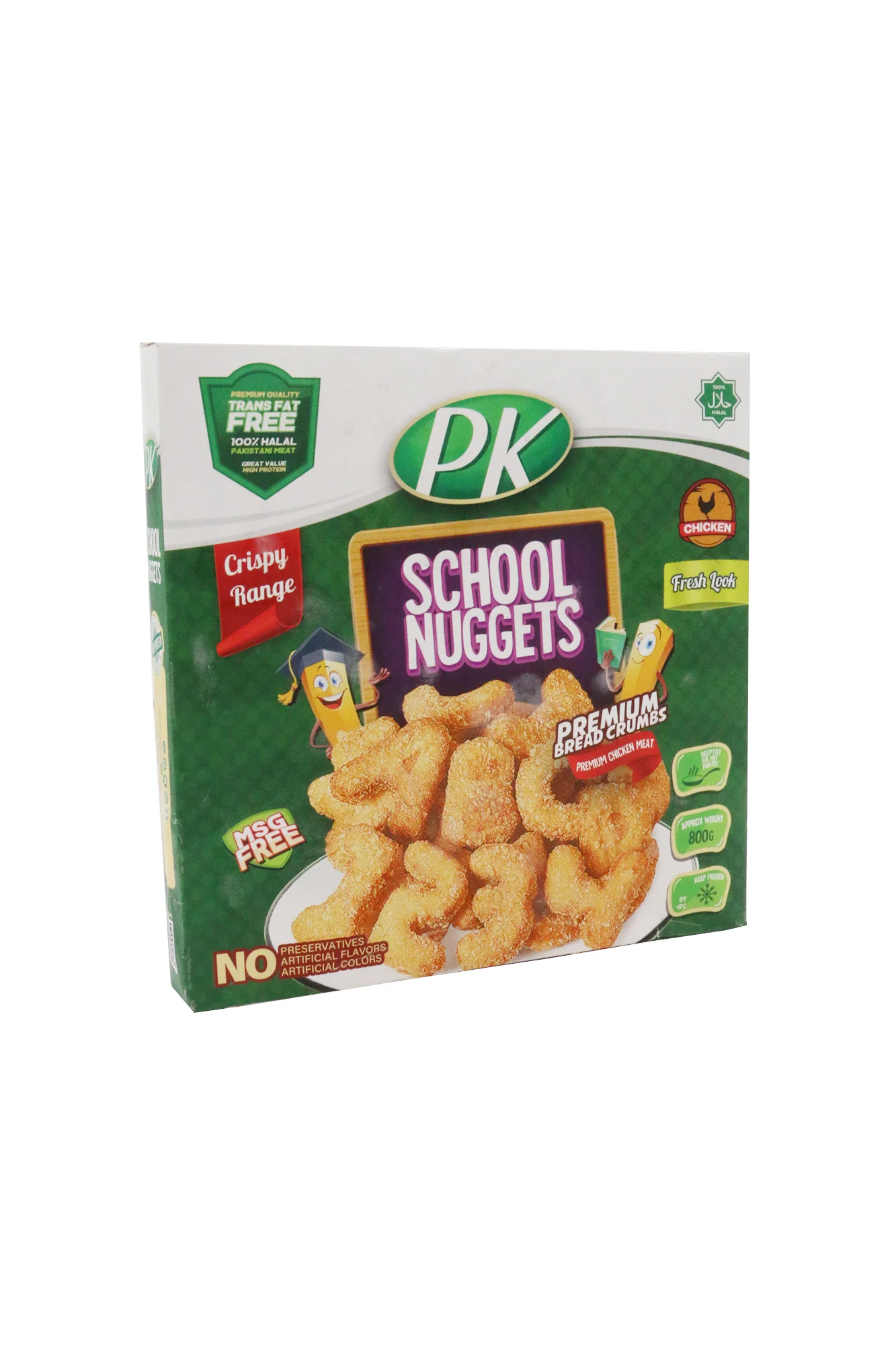 pk school nuggets 800g