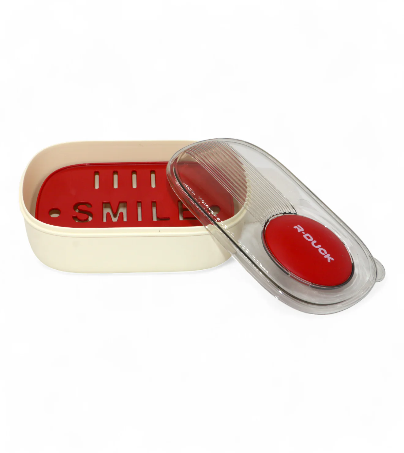 plastic soap dish & lid china 576