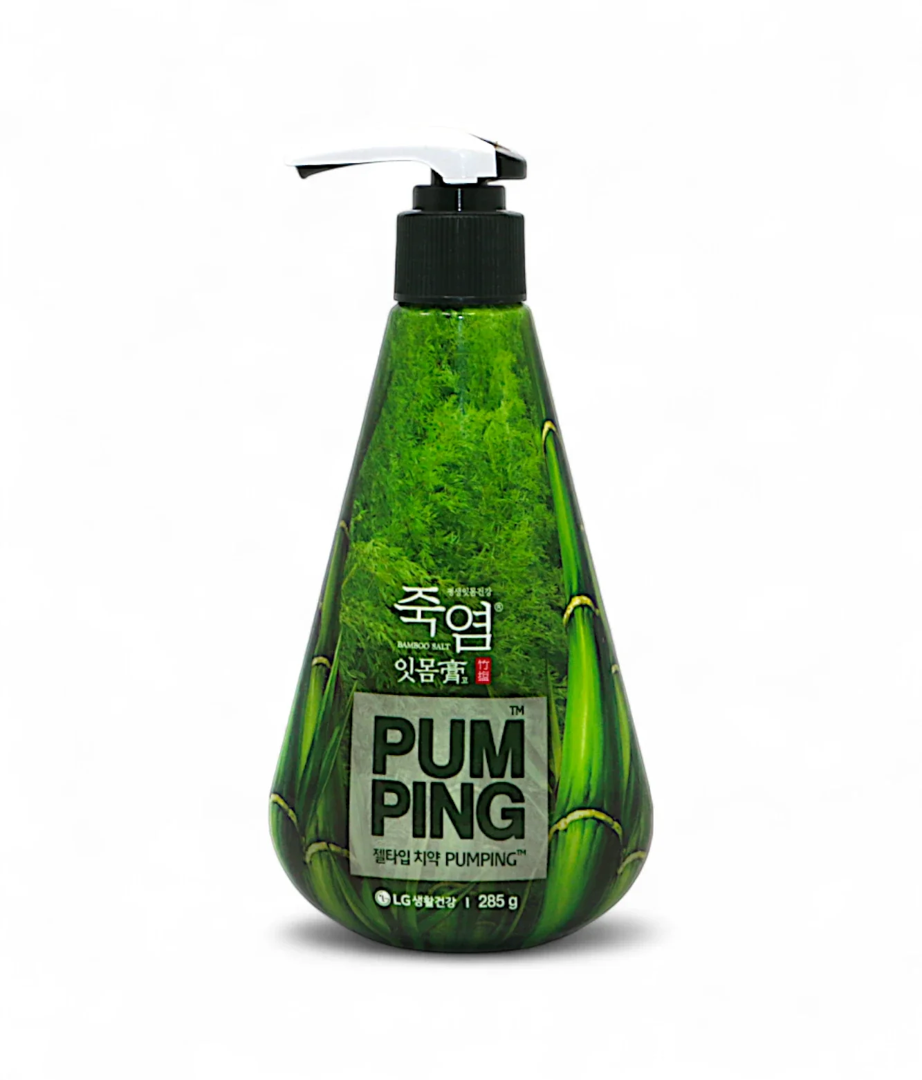 pumping toothpaste gel bamboo salt 285g korea
