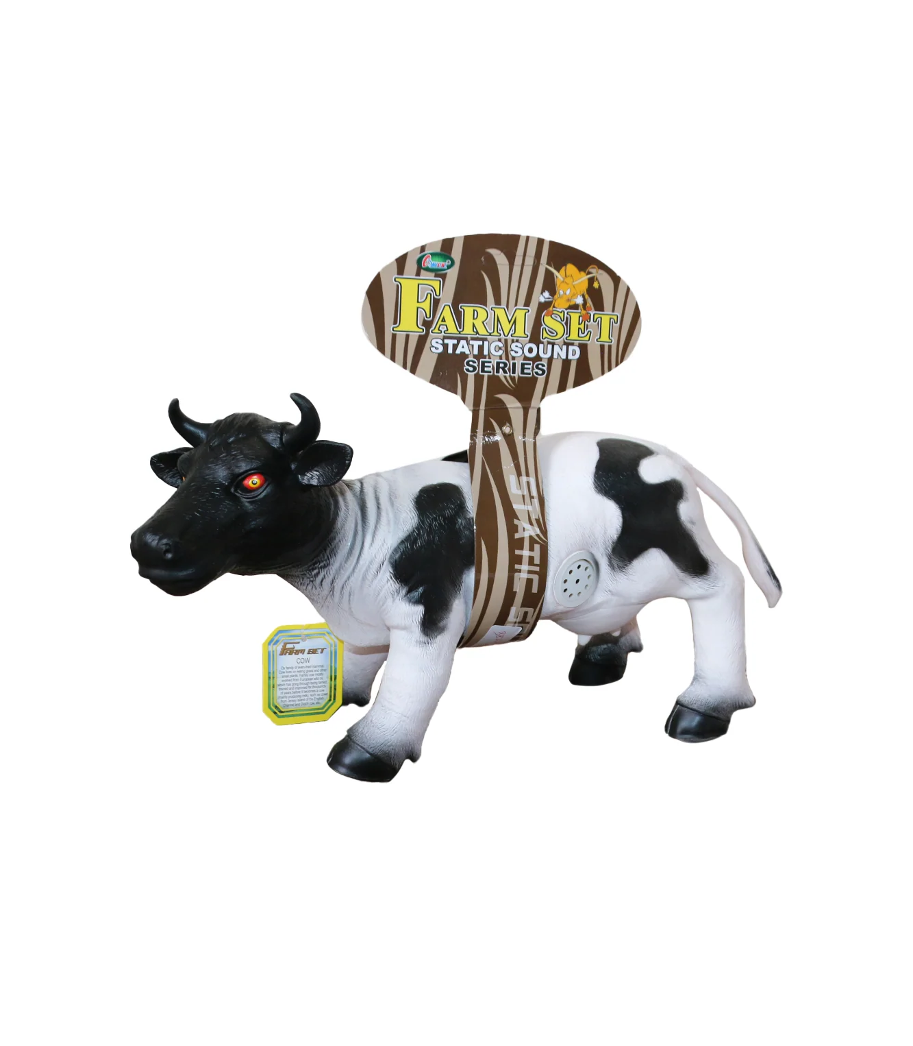 pvc cow with music 15" t288