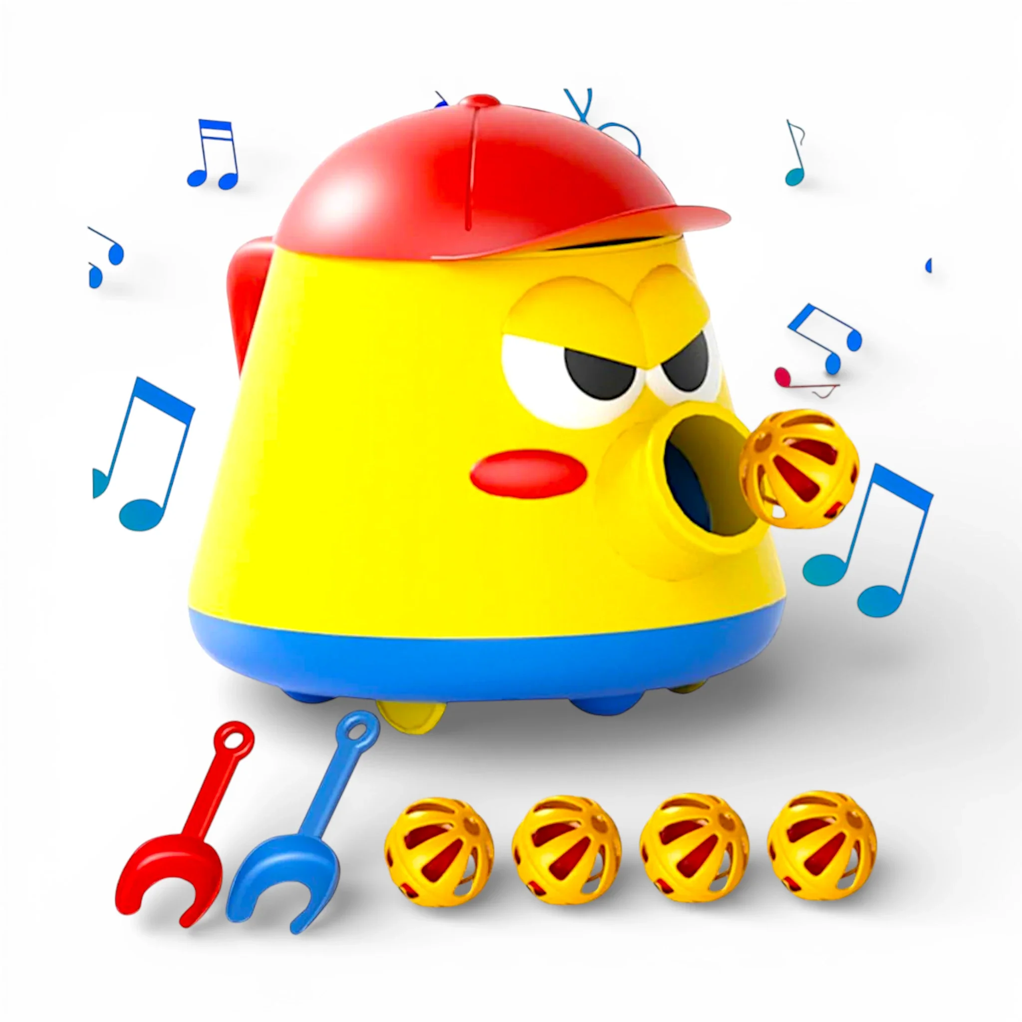 rattle ball cannon shooting pot china